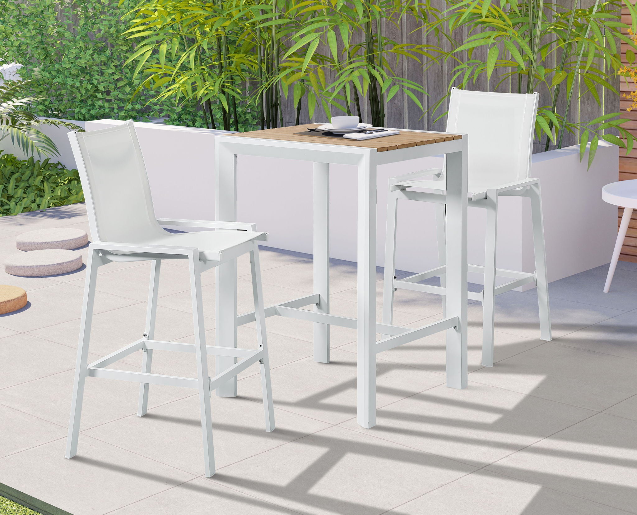 Nizuc - Outdoor Patio Square Bar Table - Urban Living Furniture (Los Angeles, CA)
