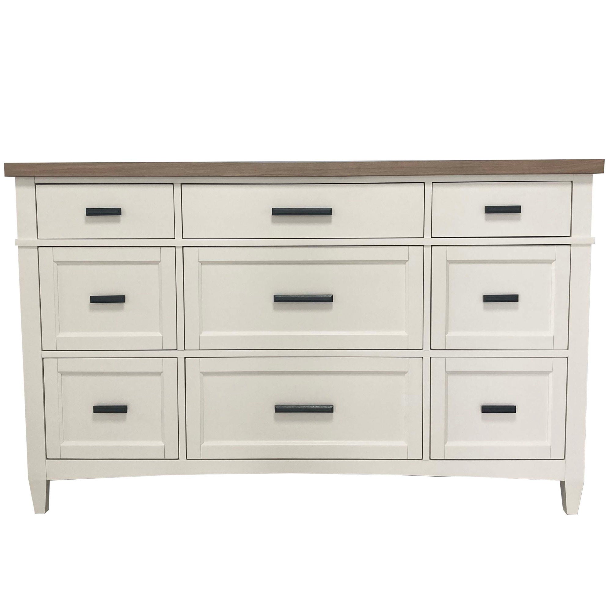 Americana Modern Bedroom - 9 Drawer Dresser - Cotton - Urban Living Furniture (Los Angeles, CA)