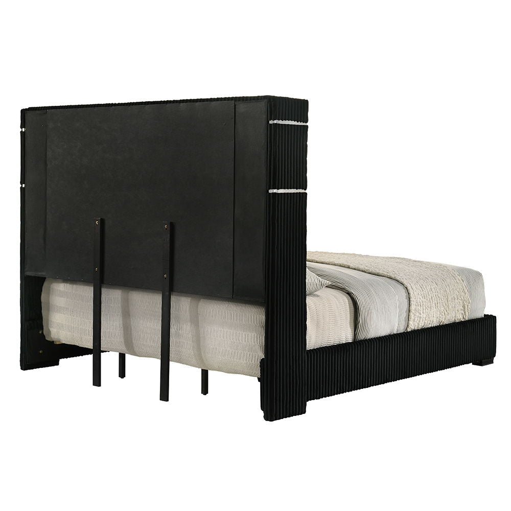 Garner - Bed With Fireplace, LED, Reading Light, Speaker, Bluetooth & USB - Urban Living Furniture (Los Angeles, CA)