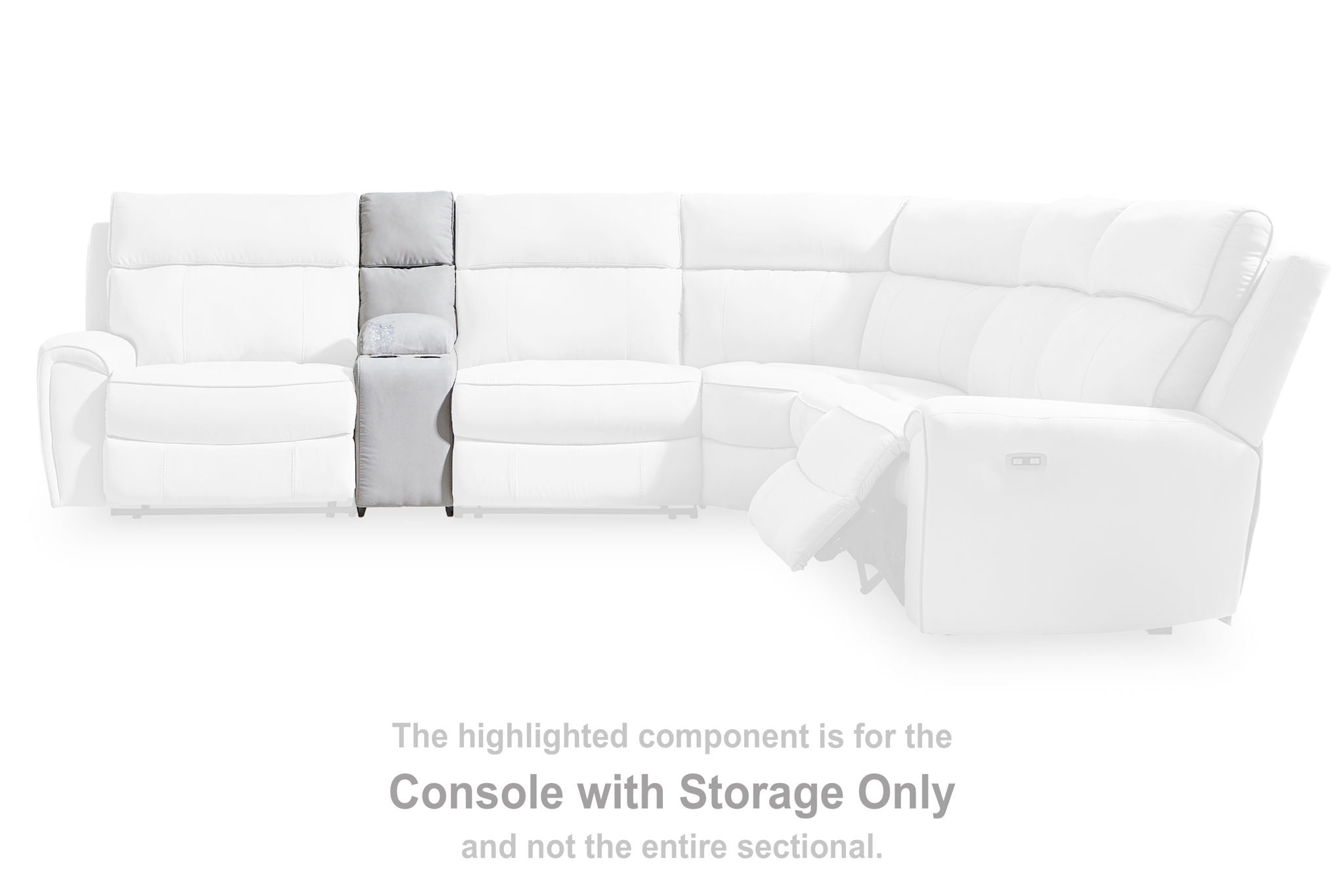 Social Pointe - Pearl / Ash - Console With Storage - Urban Living Furniture (Los Angeles, CA)