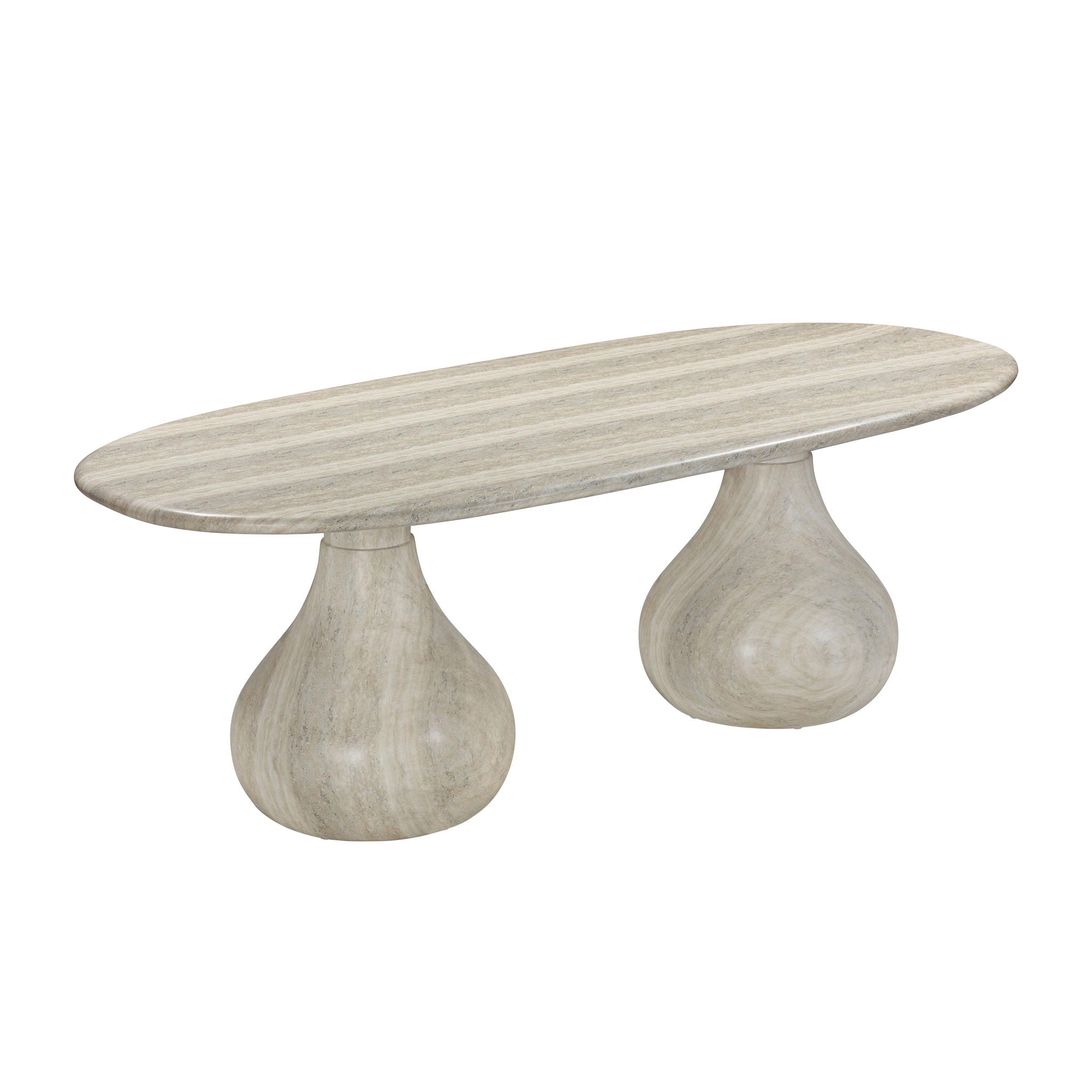 Smooch - 87" Indoor / Outdoor Oval Dining Table - Urban Living Furniture (Los Angeles, CA)