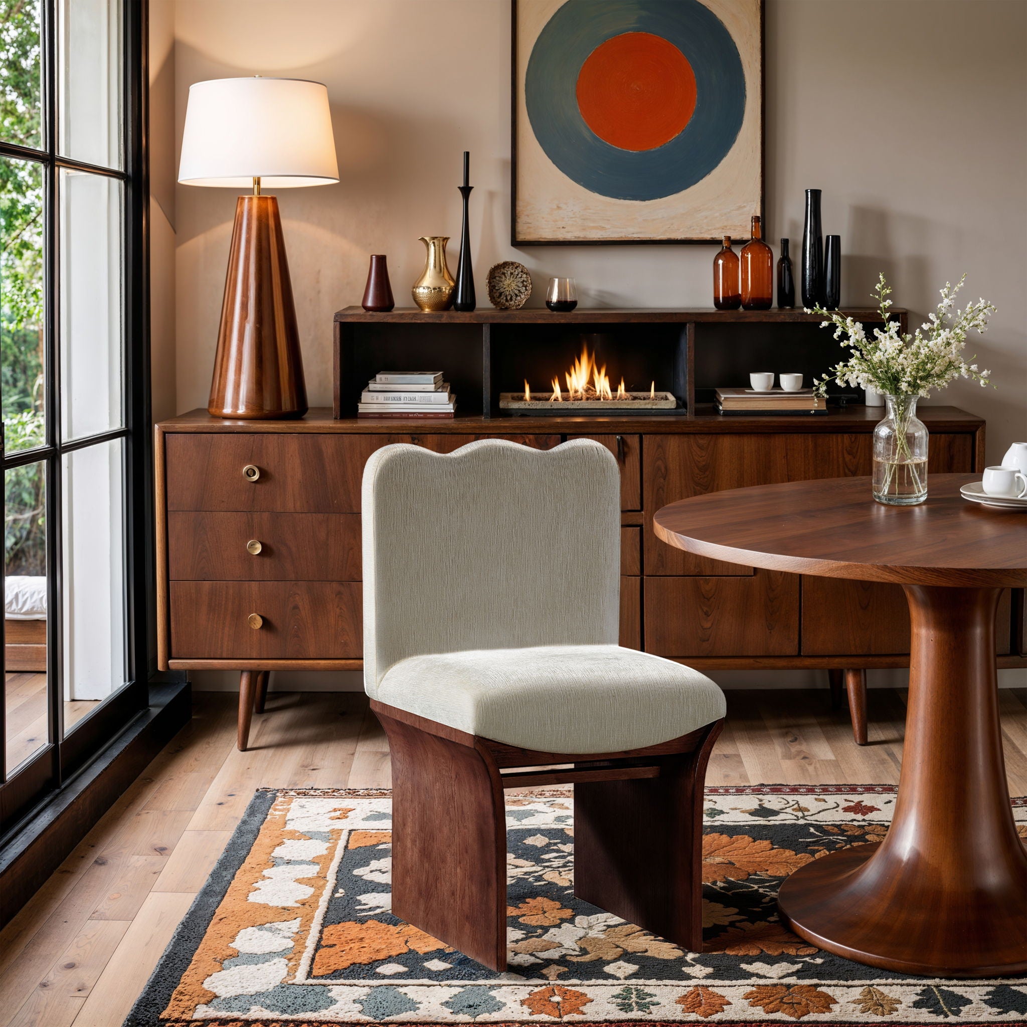 Shaw - Dining Chair - Walnut Base - Urban Living Furniture (Los Angeles, CA)