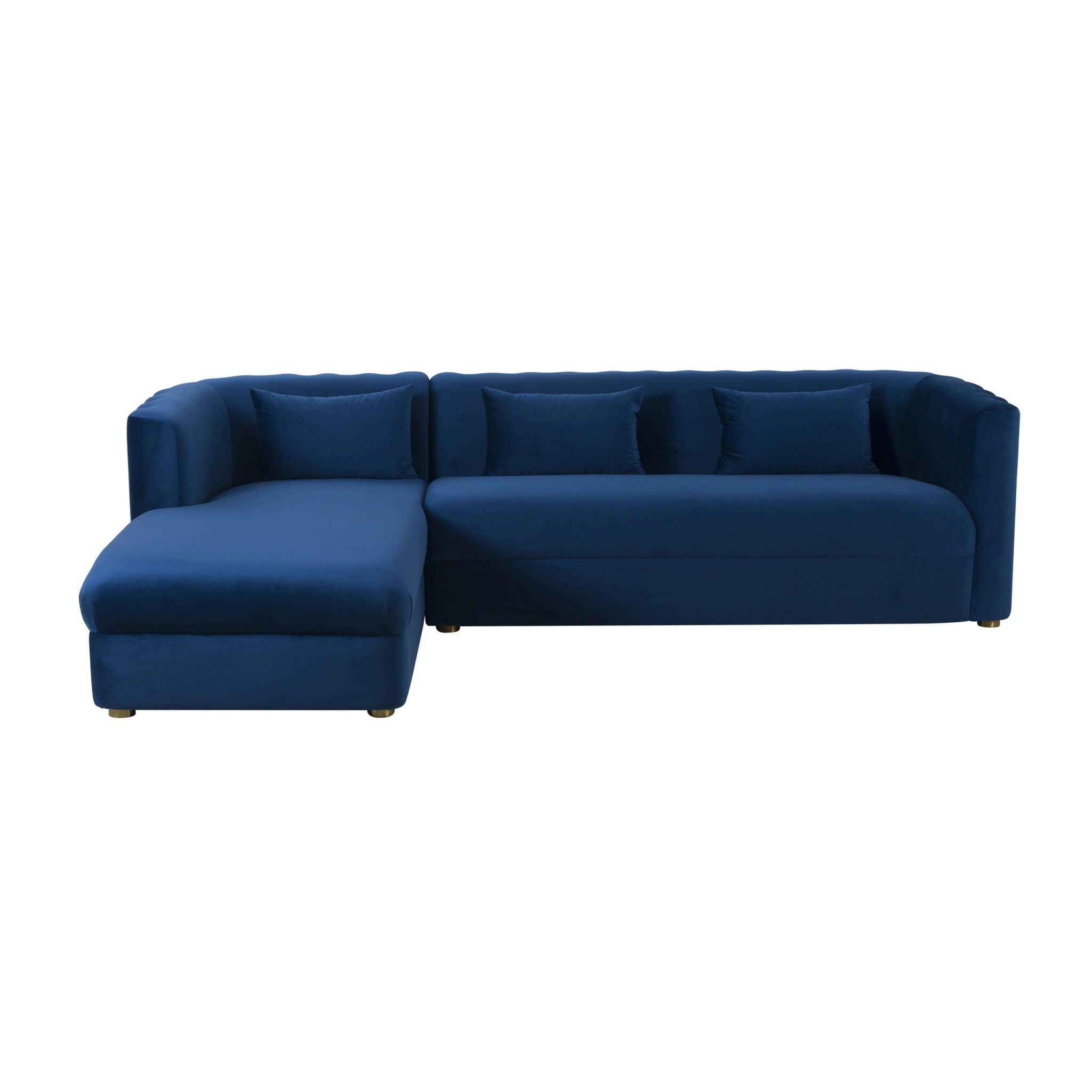 Callie - Velvet Sectional - LAF - Urban Living Furniture (Los Angeles, CA)