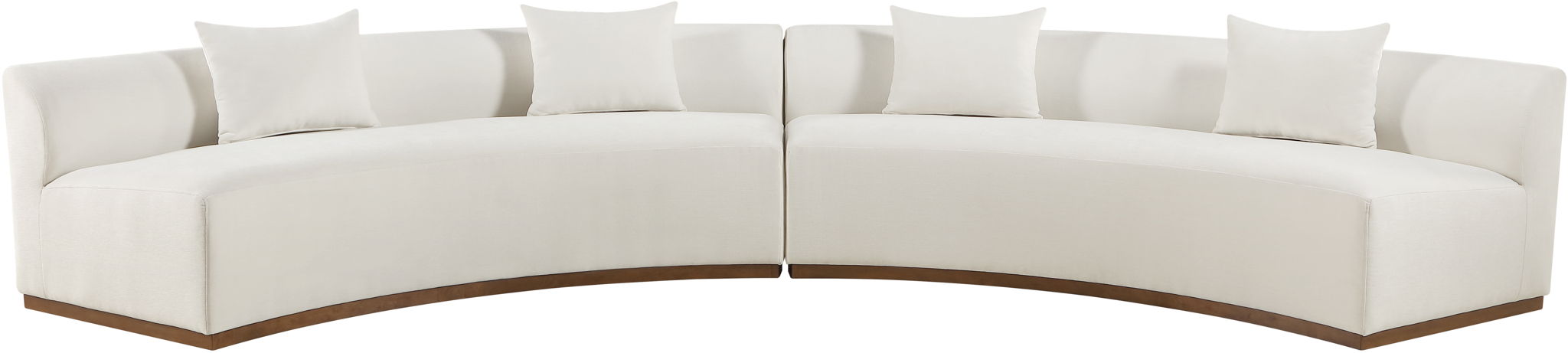 Avanti - 182.5" Chenille Fabric Upholstered 2 Piece Modular Sectional - Urban Living Furniture (Los Angeles, CA)