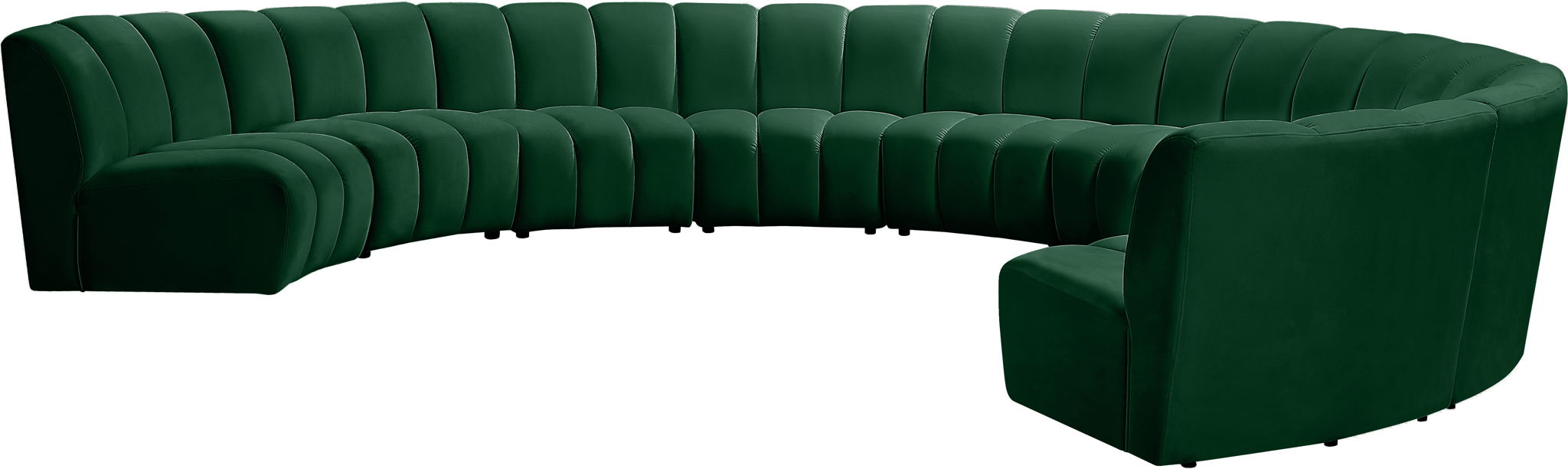 Infinity - 9 Piece Velvet Modular Sectional - Urban Living Furniture (Los Angeles, CA)