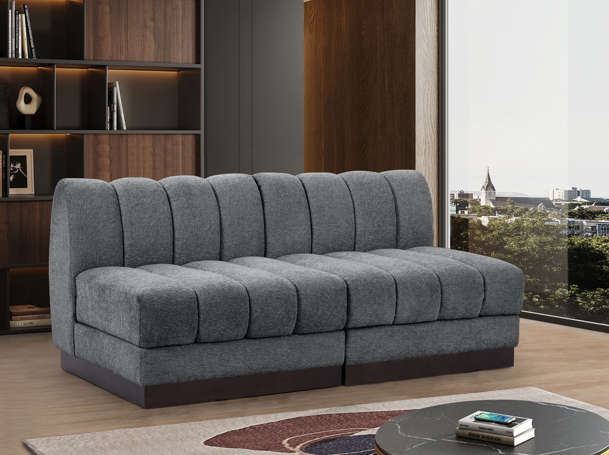 Quinn - 2 Seat Modular Armless Sofa - Urban Living Furniture (Los Angeles, CA)