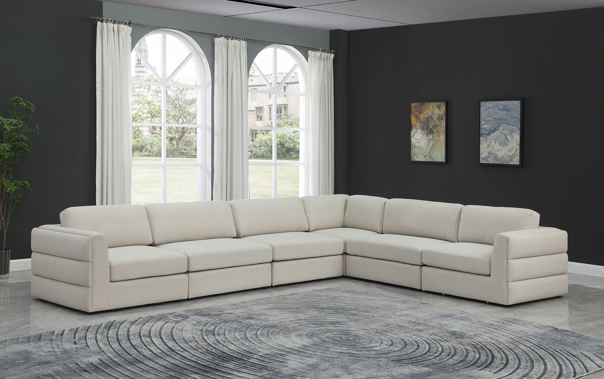 Beckham - 6 Piece Modular Corner Sectional - Urban Living Furniture (Los Angeles, CA)