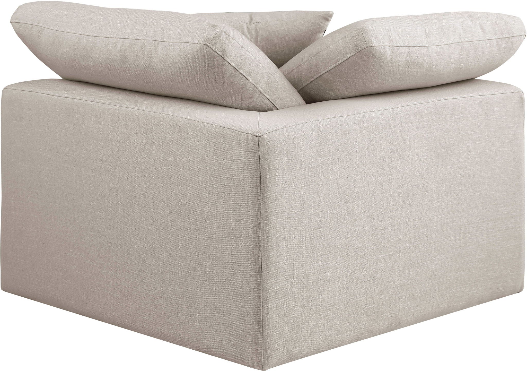 Comfy - Linen Corner Chair - Urban Living Furniture (Los Angeles, CA)