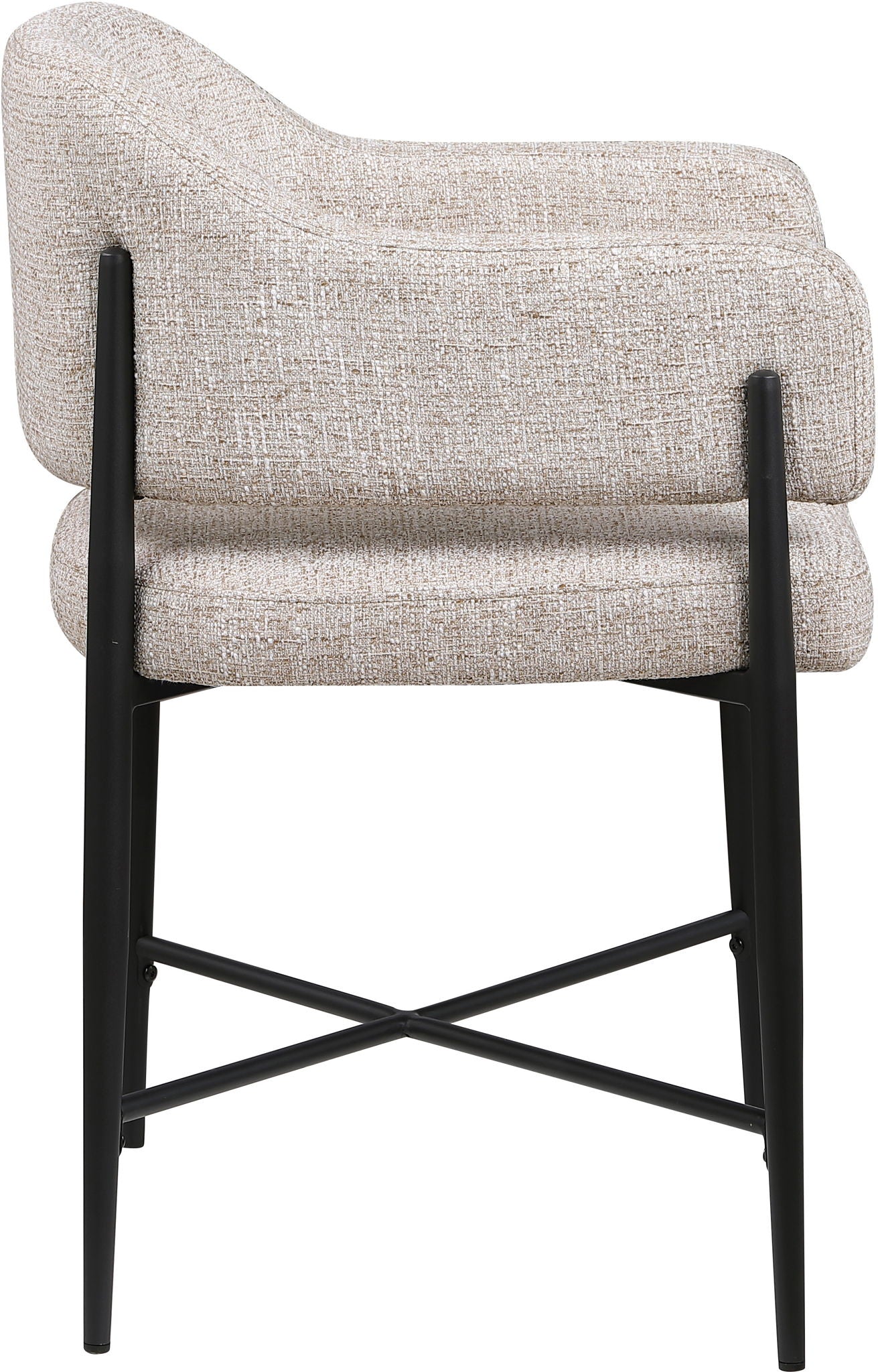 Dame - Fabric Upholstered Dining Chair (Set of 2) - Urban Living Furniture (Los Angeles, CA)