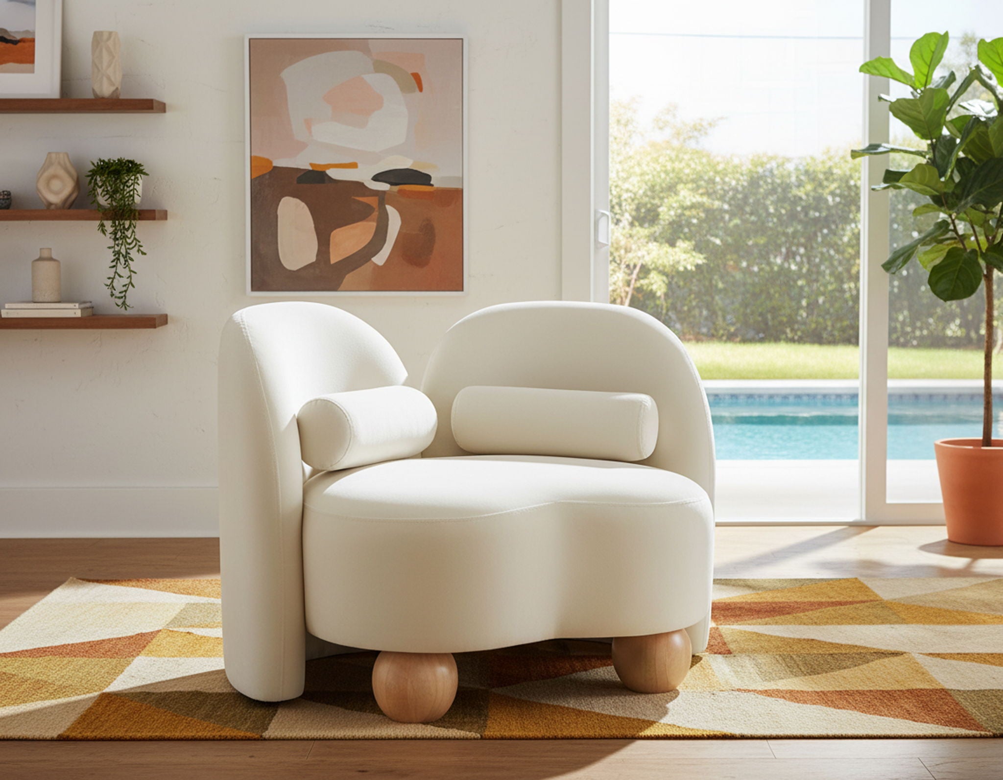 Daphne - Velvet Chair - Urban Living Furniture (Los Angeles, CA)