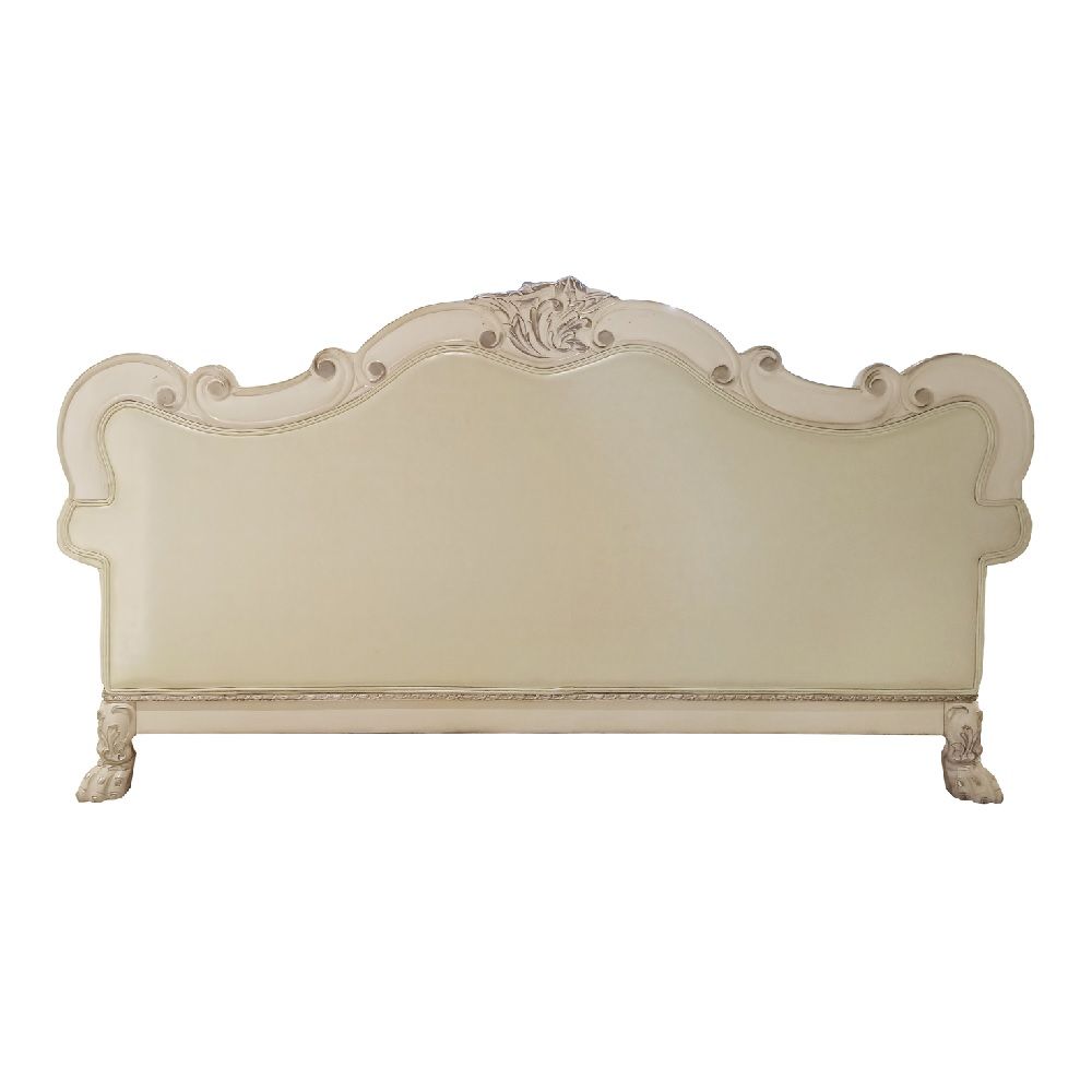 Dresden - Sofa With 4 Pillows - Synthetic Leather & Bone White - Urban Living Furniture (Los Angeles, CA)