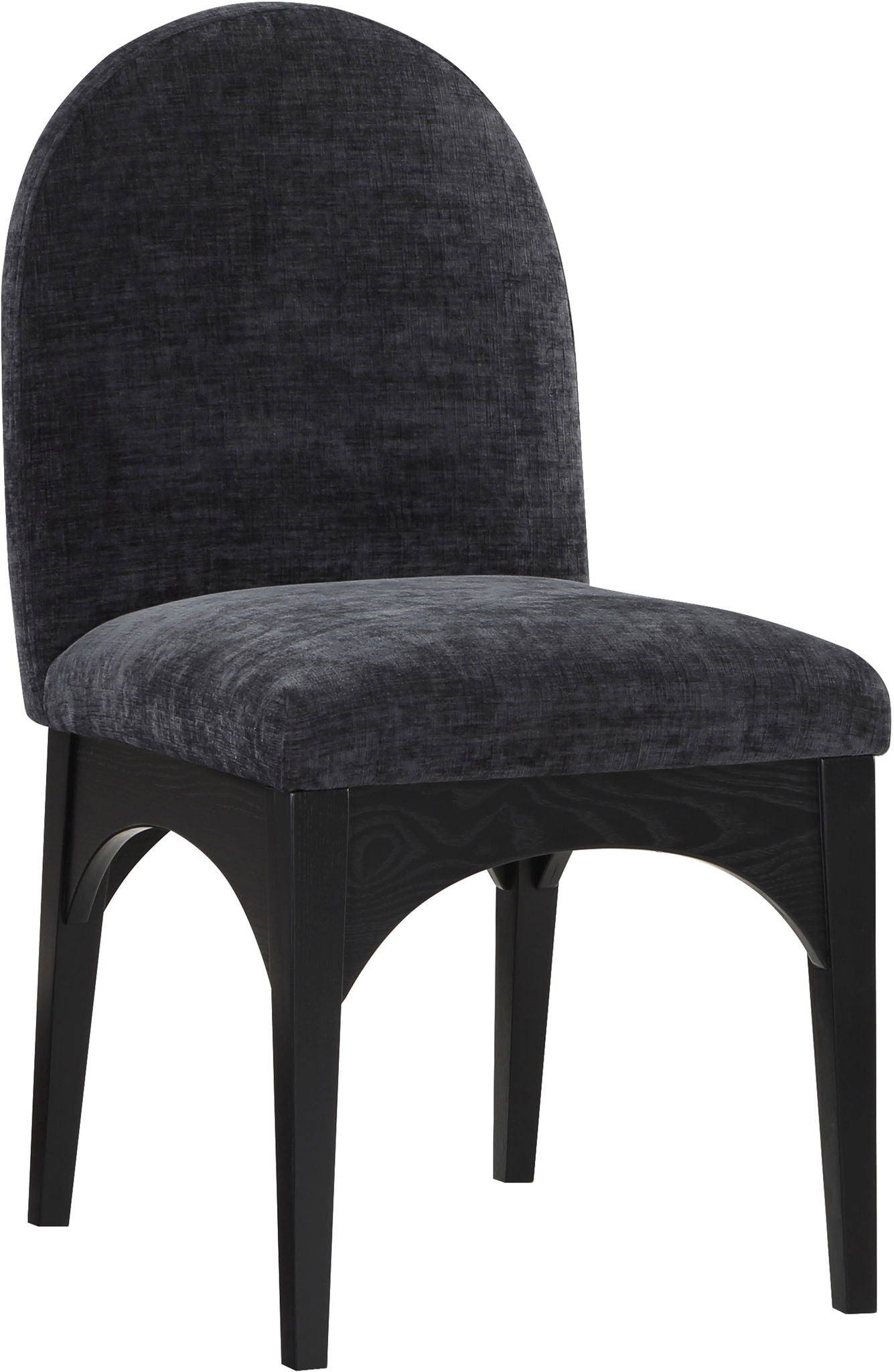 Waldorf - Chenille Dining Side Chair With Black Legs - Urban Living Furniture (Los Angeles, CA)