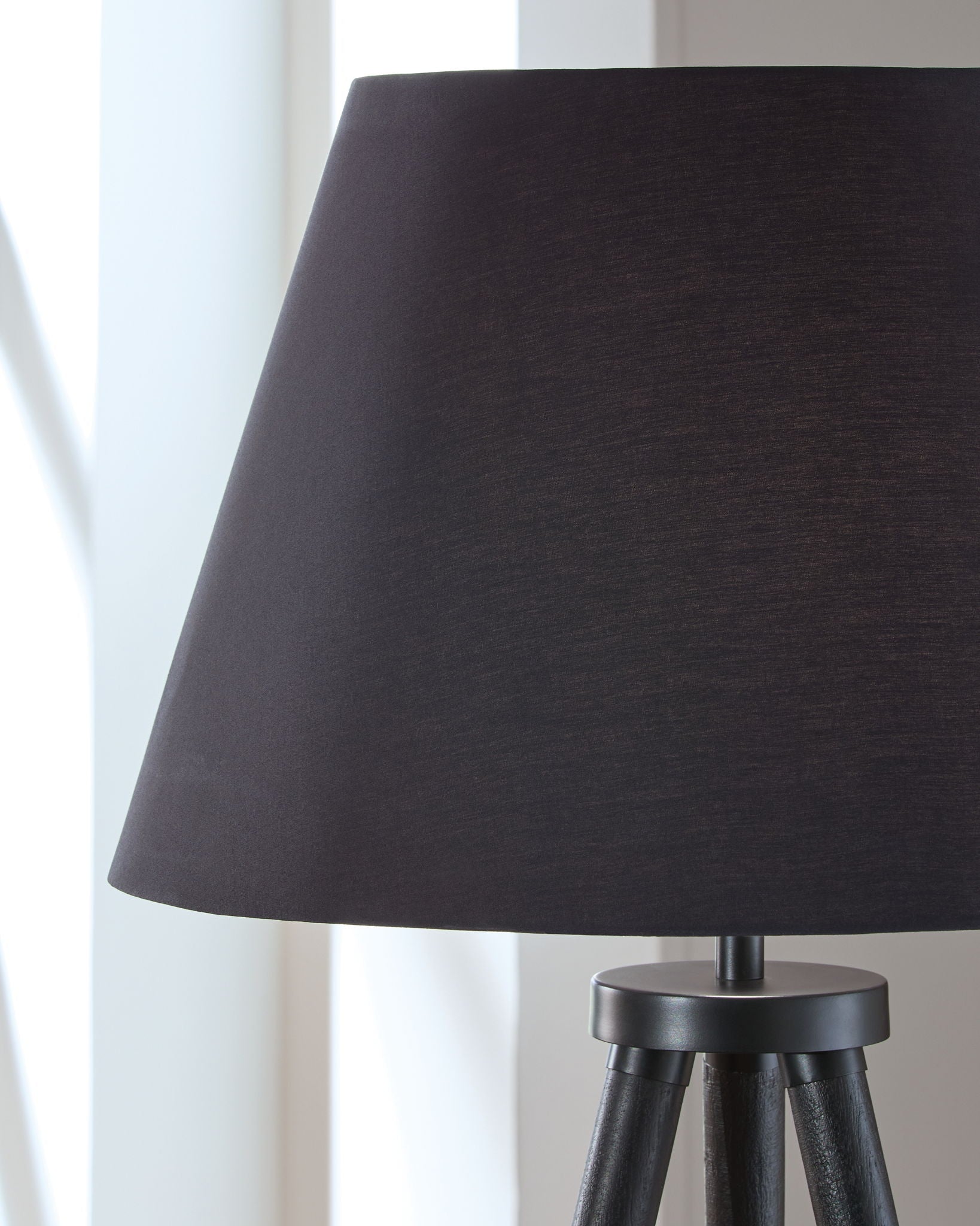 Orhan - Wood Floor Lamp - Black - Urban Living Furniture (Los Angeles, CA)