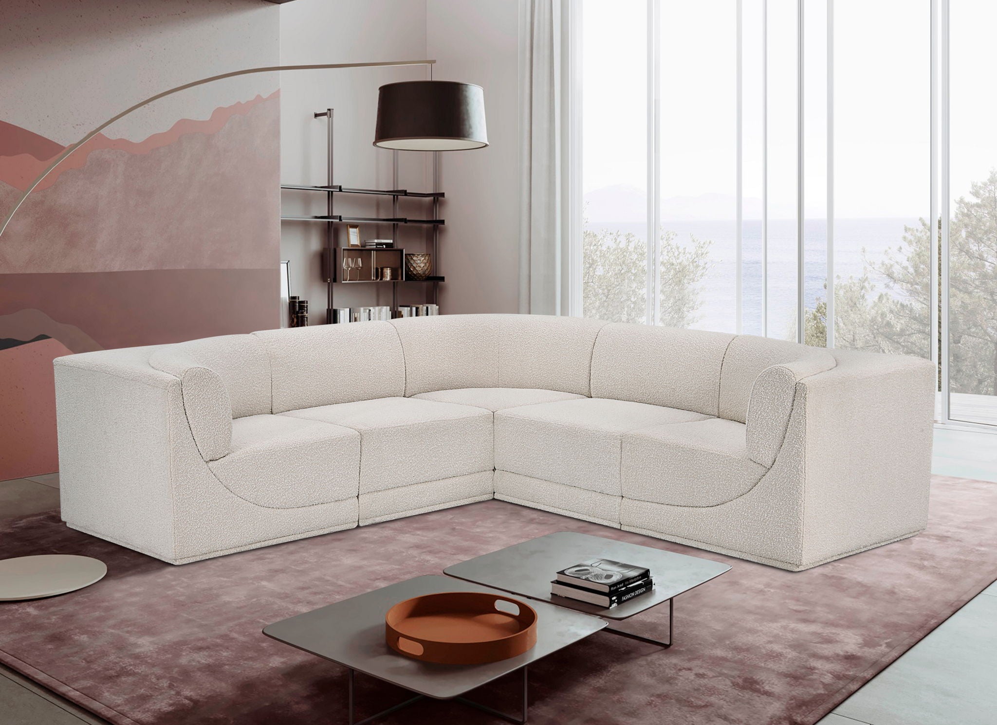 Ollie - 5 Piece Modular Sectional - Urban Living Furniture (Los Angeles, CA)