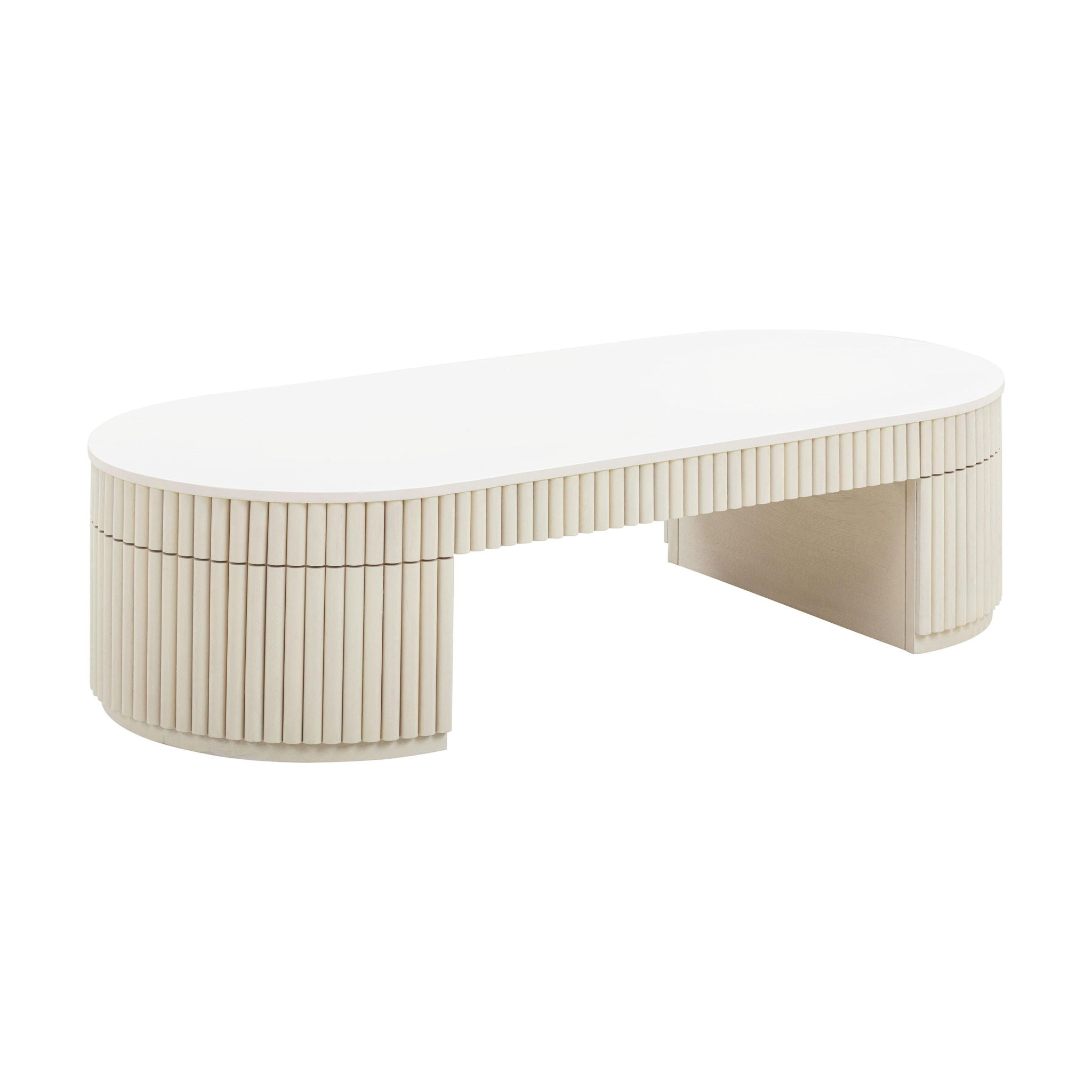 Bella - Oval Coffee Table - Urban Living Furniture (Los Angeles, CA)