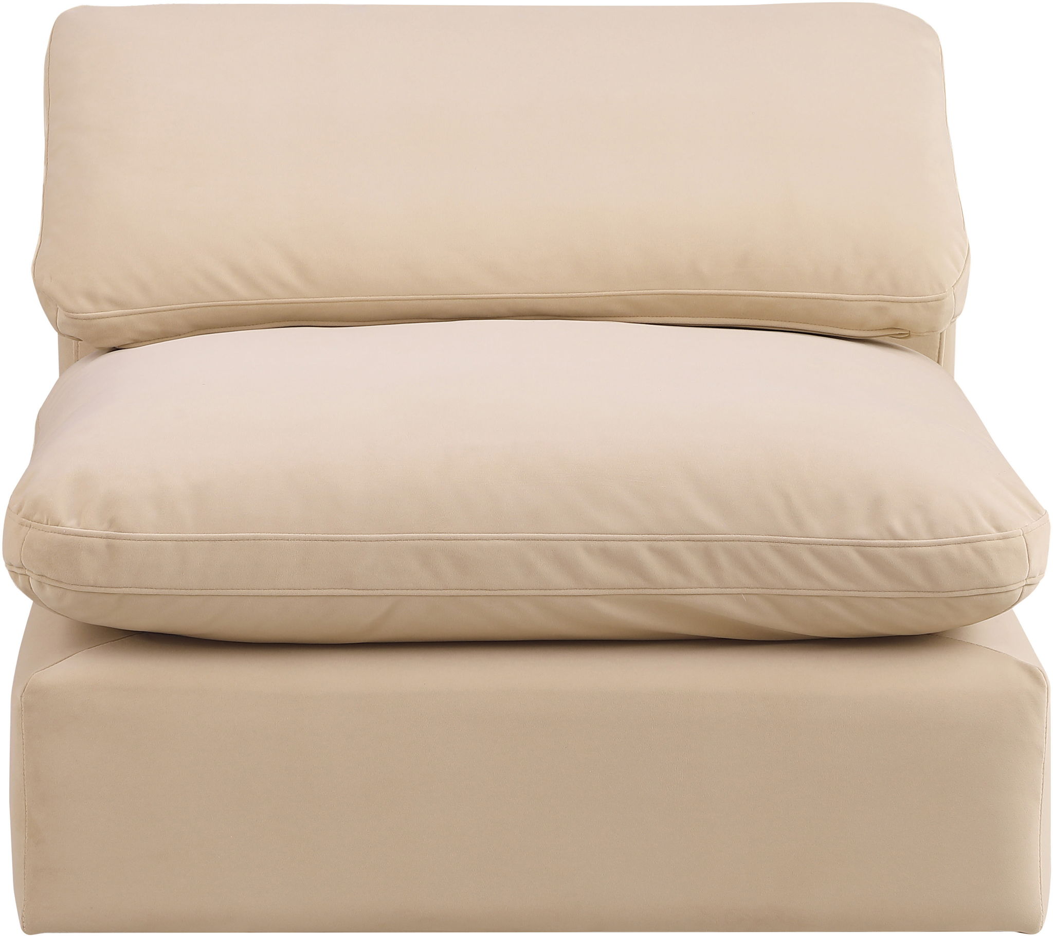 Comfy - Velvet Armless Chair - Urban Living Furniture (Los Angeles, CA)