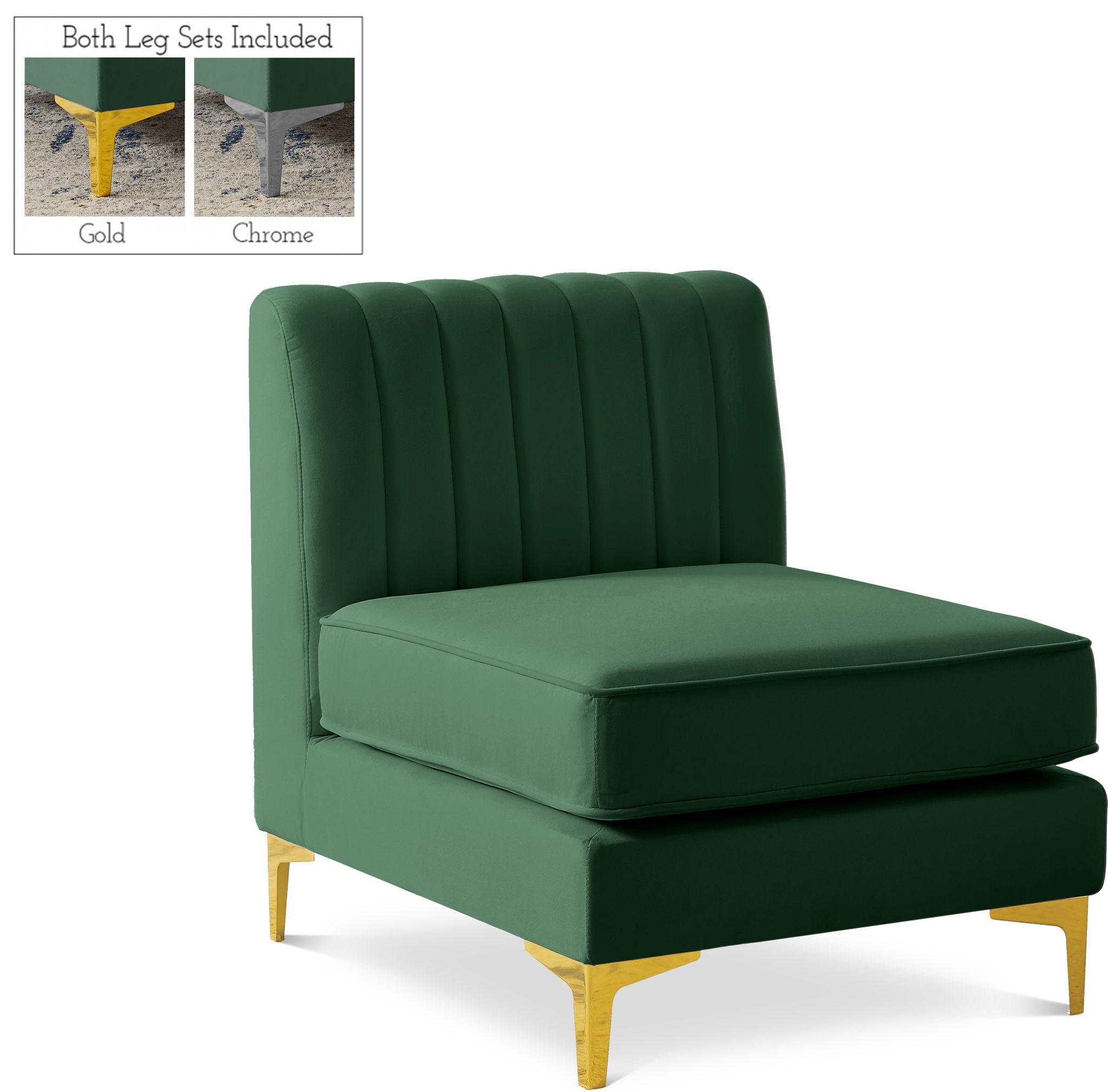 Alina - Armless Chair - Urban Living Furniture (Los Angeles, CA)