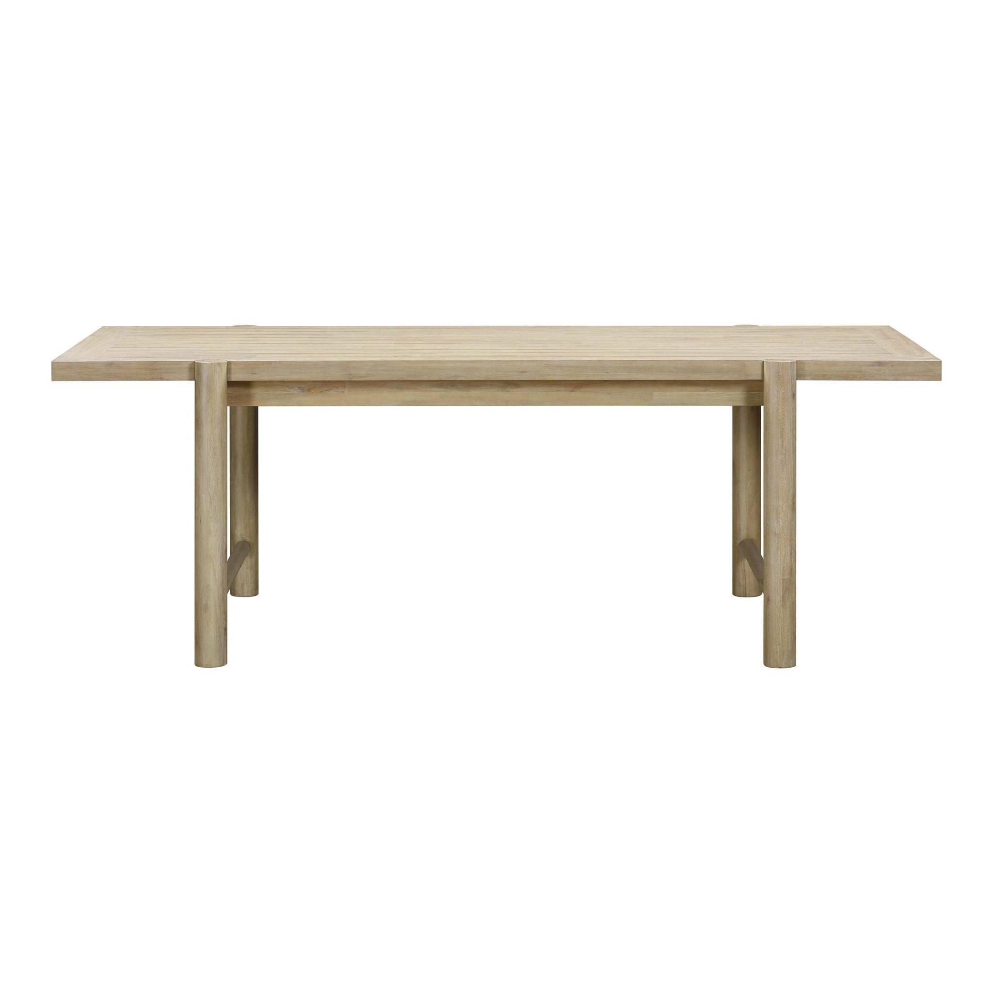 Gata - Outdoor Rectangular Dining Table - Light Teak - Urban Living Furniture (Los Angeles, CA)