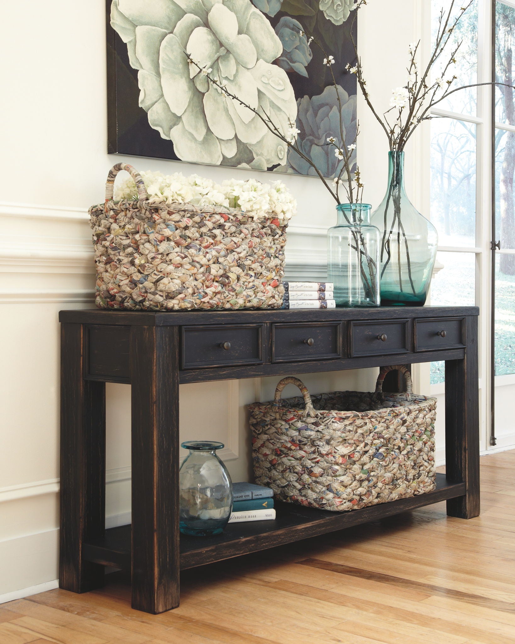 Gavelston - Black - Sofa Table - Urban Living Furniture (Los Angeles, CA)
