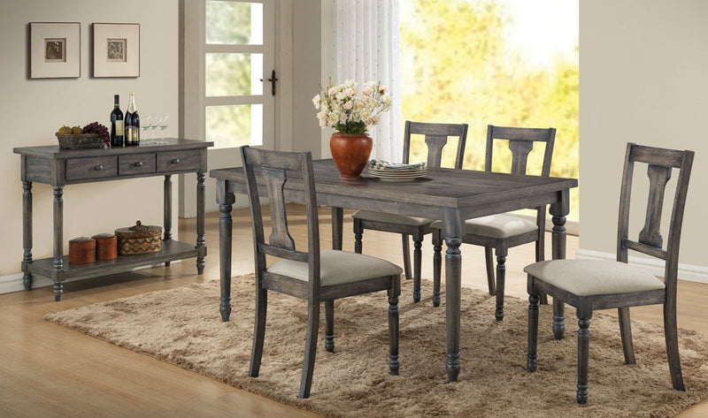 Wallace - Dining Table - Weathered Gray - Urban Living Furniture (Los Angeles, CA)