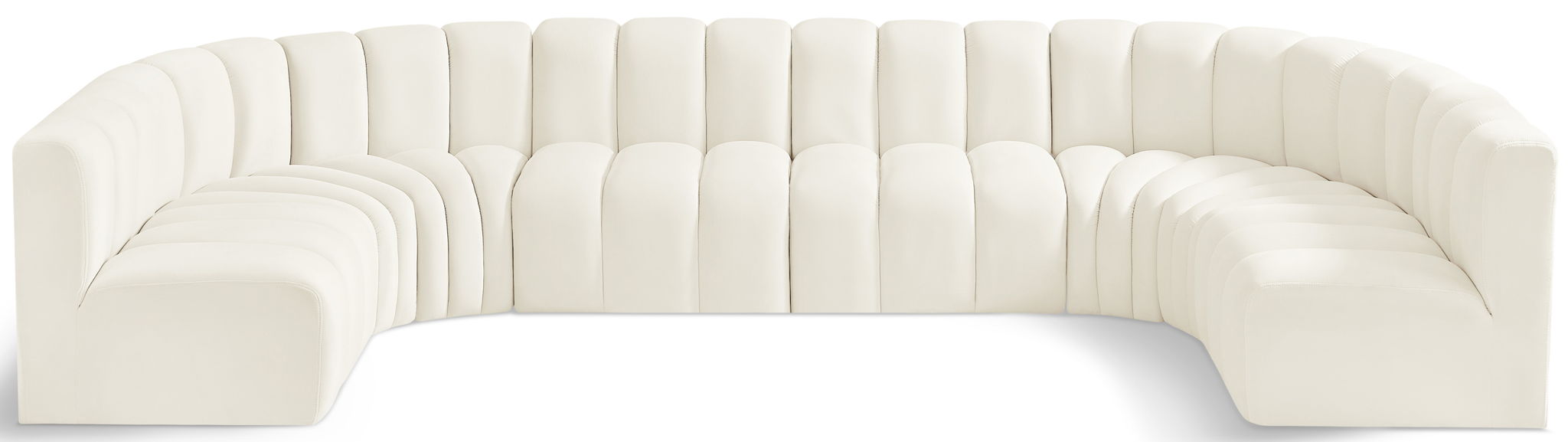 Arc - Velvet Modular U-Shaped Sectional - Urban Living Furniture (Los Angeles, CA)