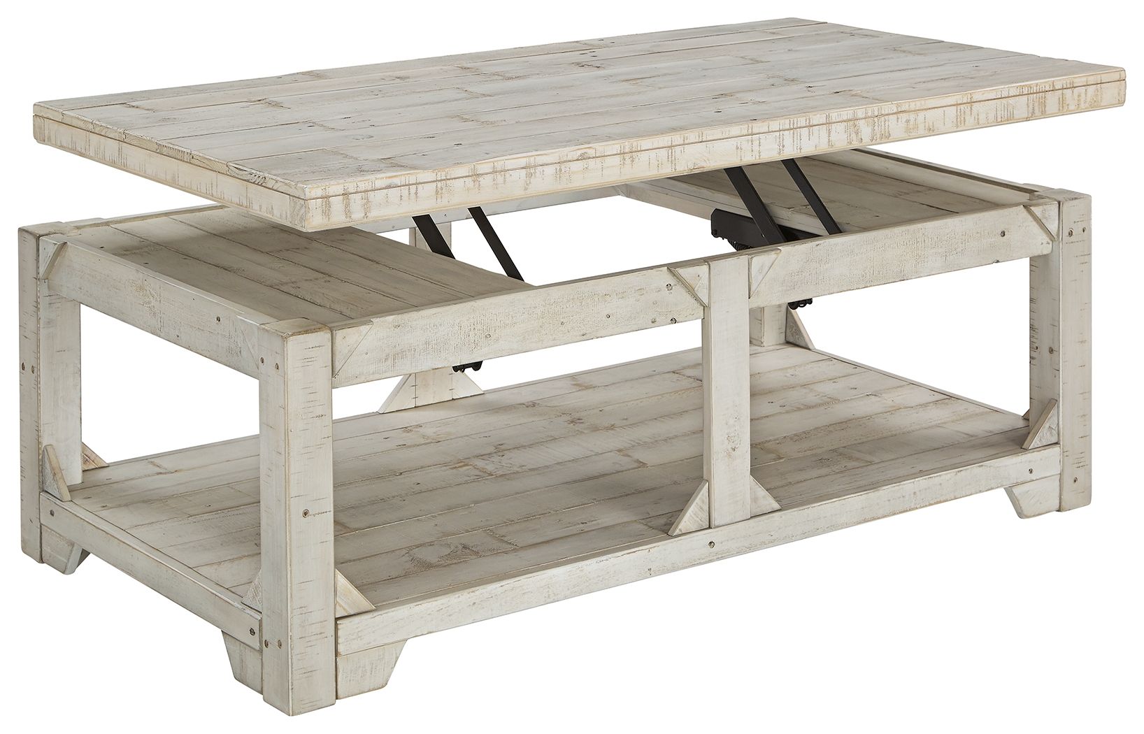 Fregine - Whitewash - Lift Top Cocktail Table - Urban Living Furniture (Los Angeles, CA)