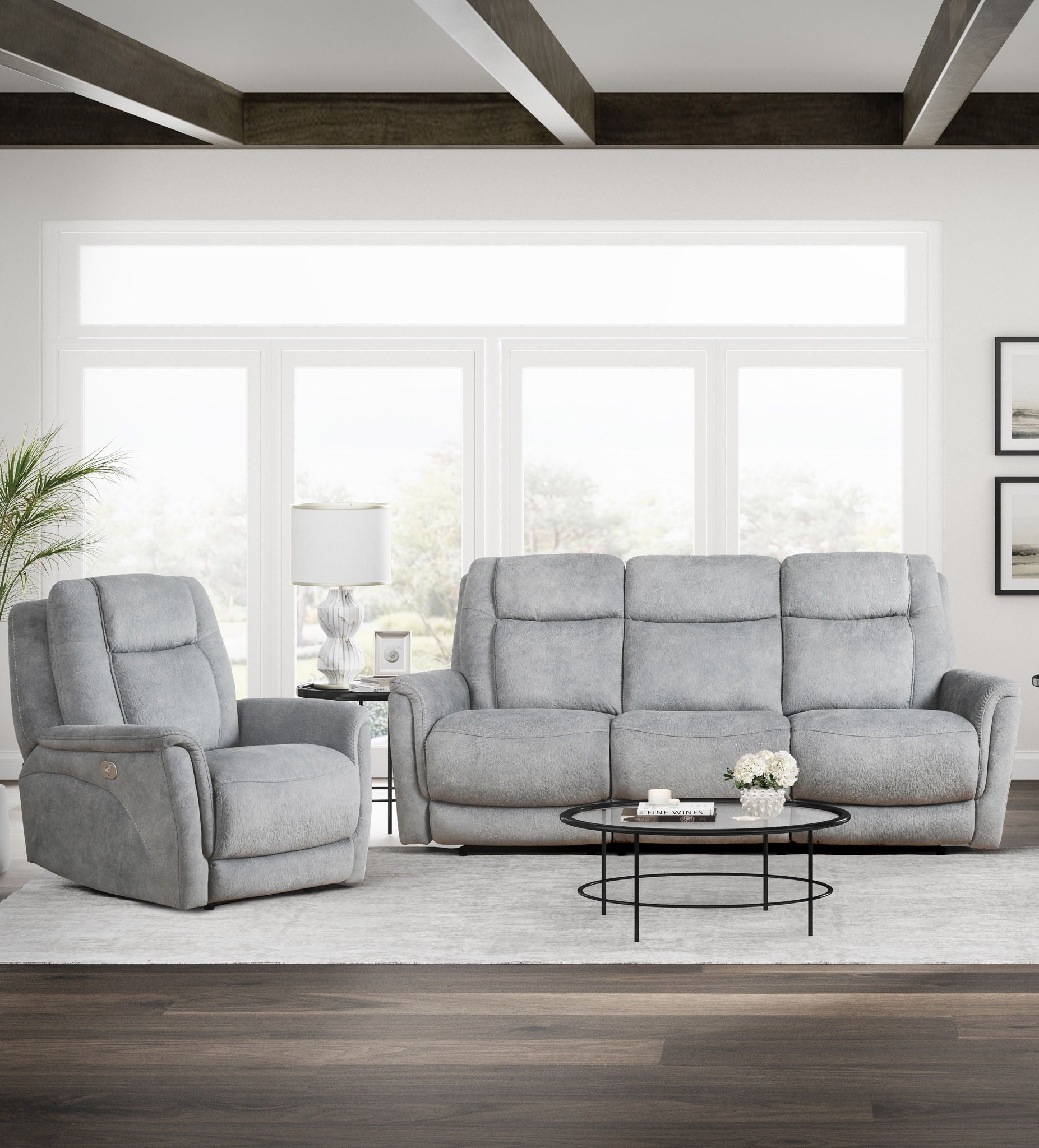 Linus - Power Reclining Sofa Set - Urban Living Furniture (Los Angeles, CA)