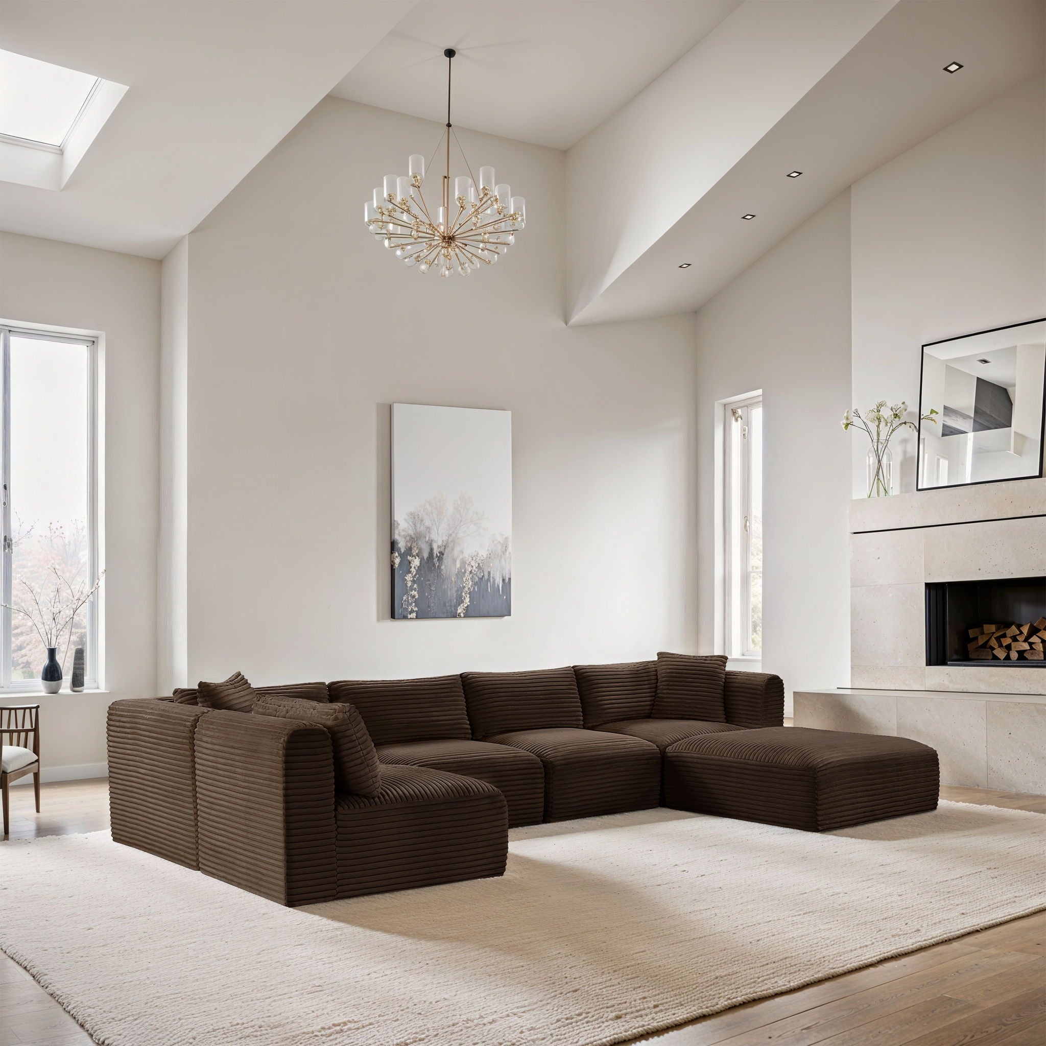 Shaggy - 6 Piece Modular U-Shaped Sectional - Urban Living Furniture (Los Angeles, CA)