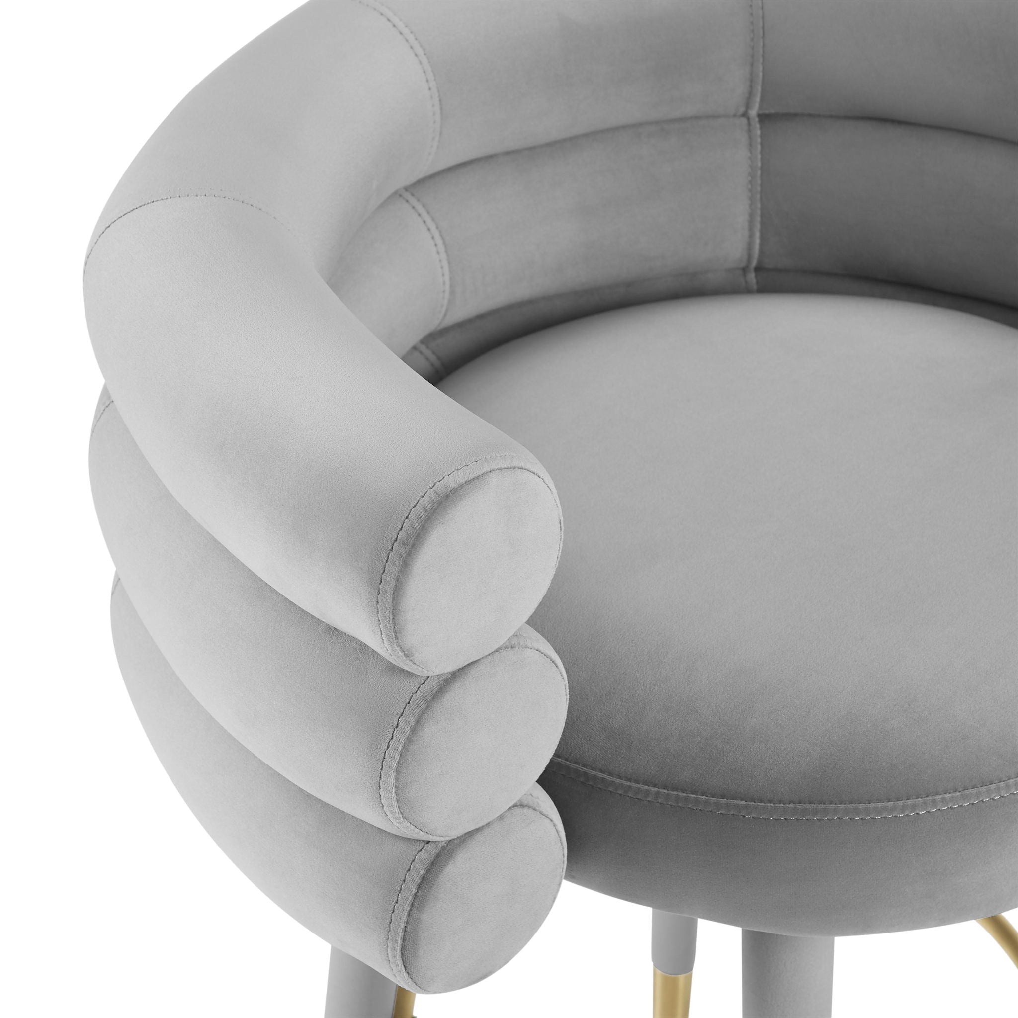 Betty - Velvet Counter Stool - Urban Living Furniture (Los Angeles, CA)