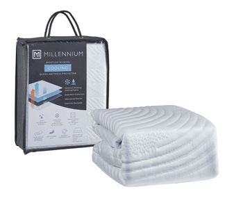 Extra Cooling Protector - White - Queen Mattress Protector (Set of 4) - Urban Living Furniture (Los Angeles, CA)