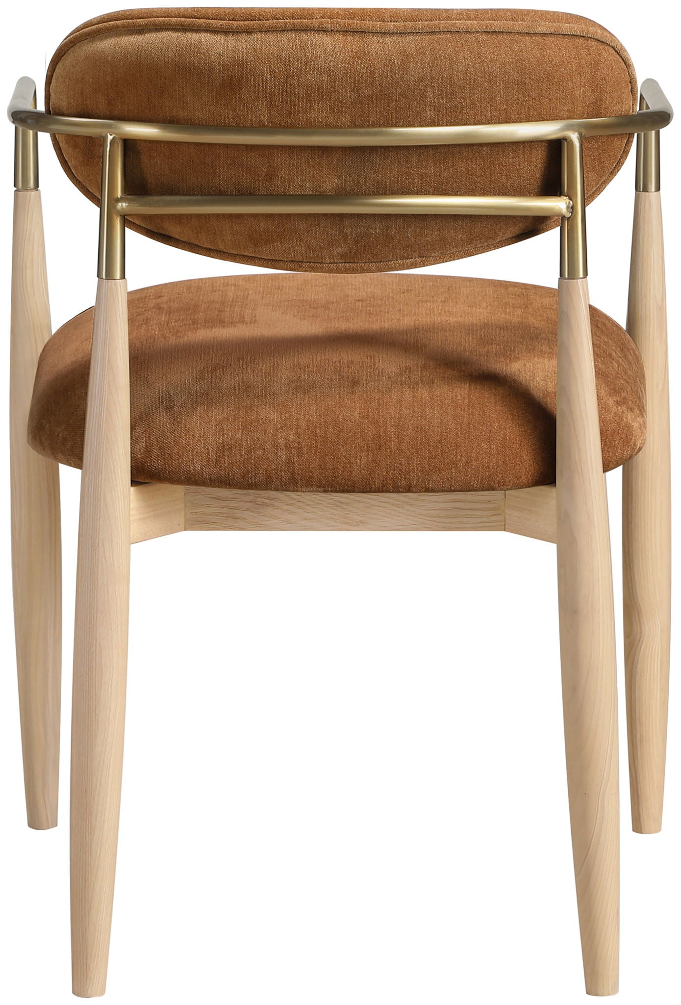 Riccio - Fabric Dining Arm Chair (Set of 2) - Natural Frame - Urban Living Furniture (Los Angeles, CA)
