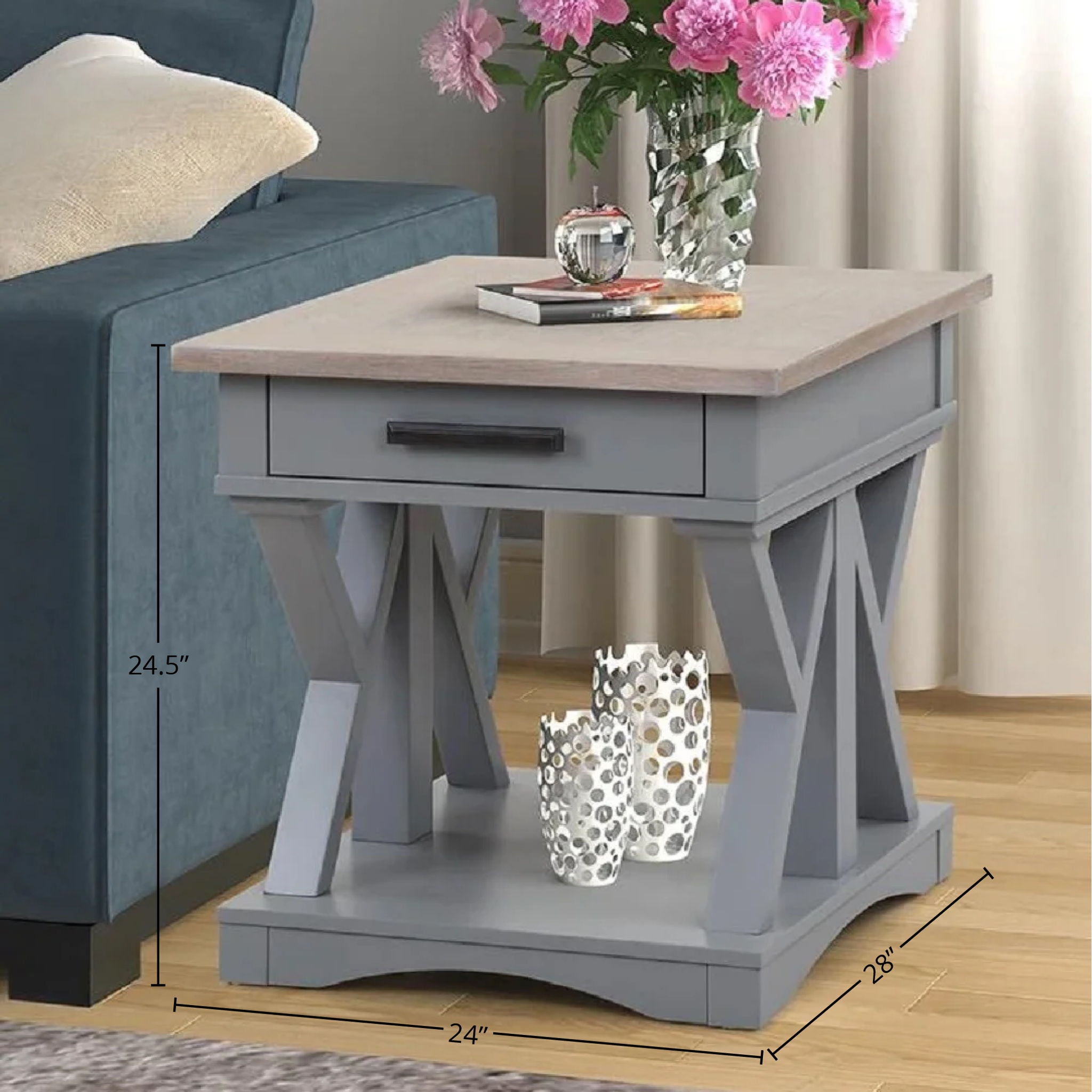 Americana Modern - End Table - Urban Living Furniture (Los Angeles, CA)