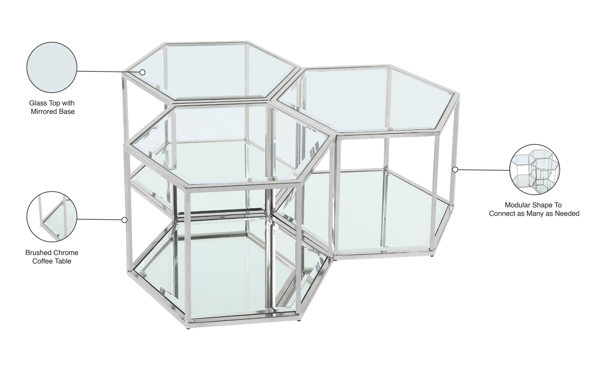 Sei - 3 Piece Coffee Table - Urban Living Furniture (Los Angeles, CA)