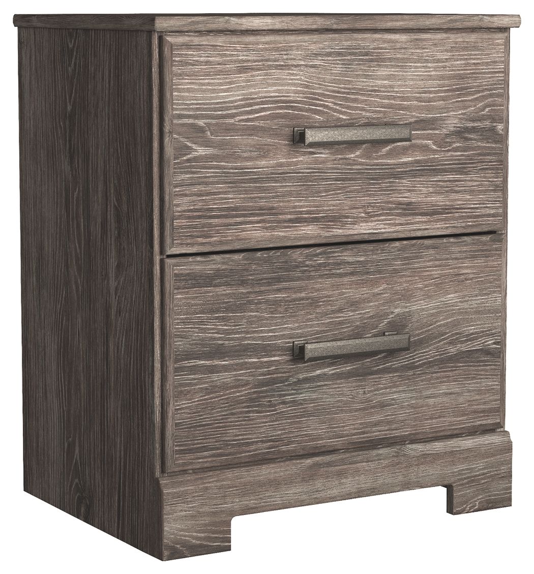 Ralinksi - Gray - Two Drawer Night Stand - Urban Living Furniture (Los Angeles, CA)