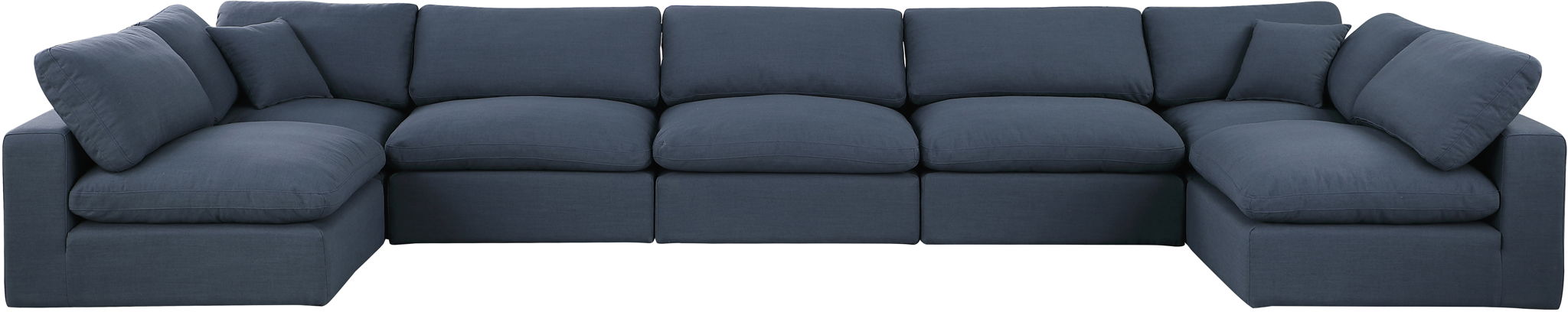Comfy - 7 Piece Linen Modular Armless Sectional - Urban Living Furniture (Los Angeles, CA)