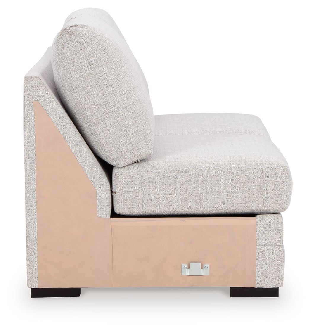 Koralynn - Stone - Armless Loveseat - Urban Living Furniture (Los Angeles, CA)