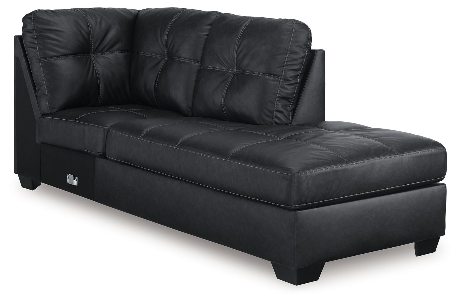 Barlin Mills - Carbon - Raf Corner Chaise - Urban Living Furniture (Los Angeles, CA)