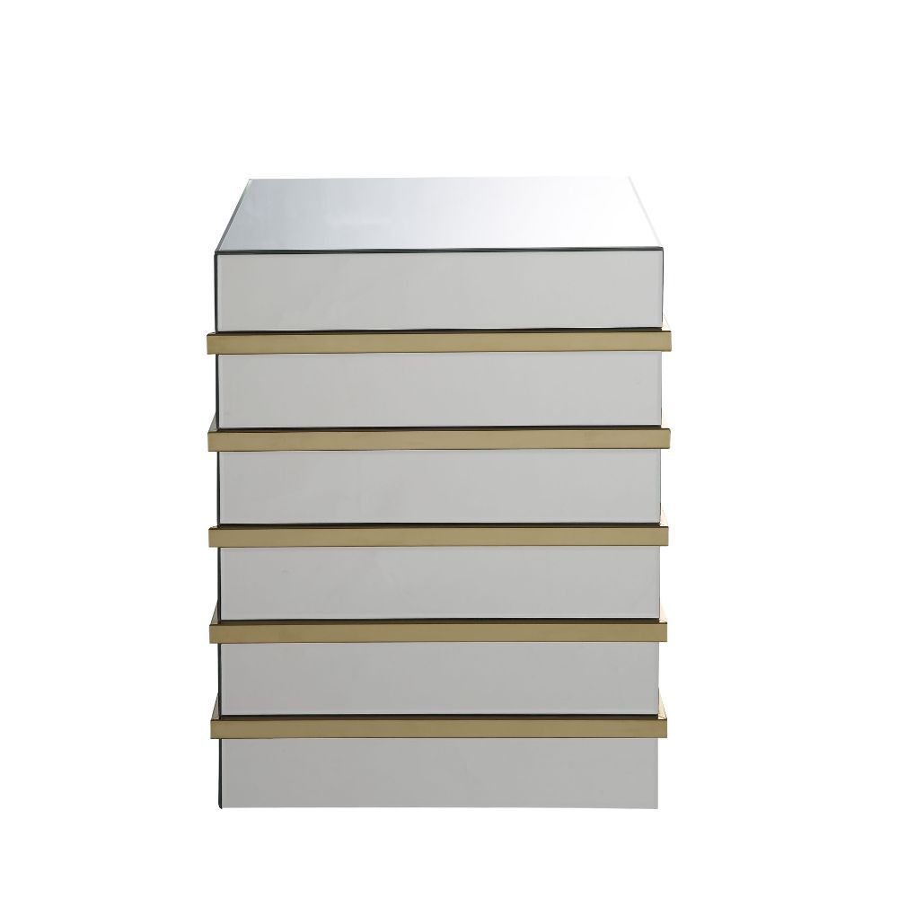 Dominic - End Table - Mirrored - Urban Living Furniture (Los Angeles, CA)