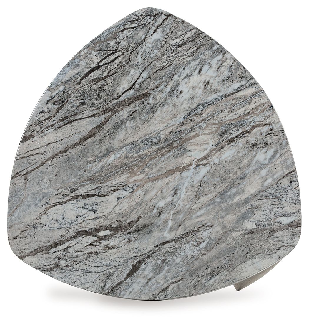 Surmour - Gray / Brown - Triangle End Table - Urban Living Furniture (Los Angeles, CA)