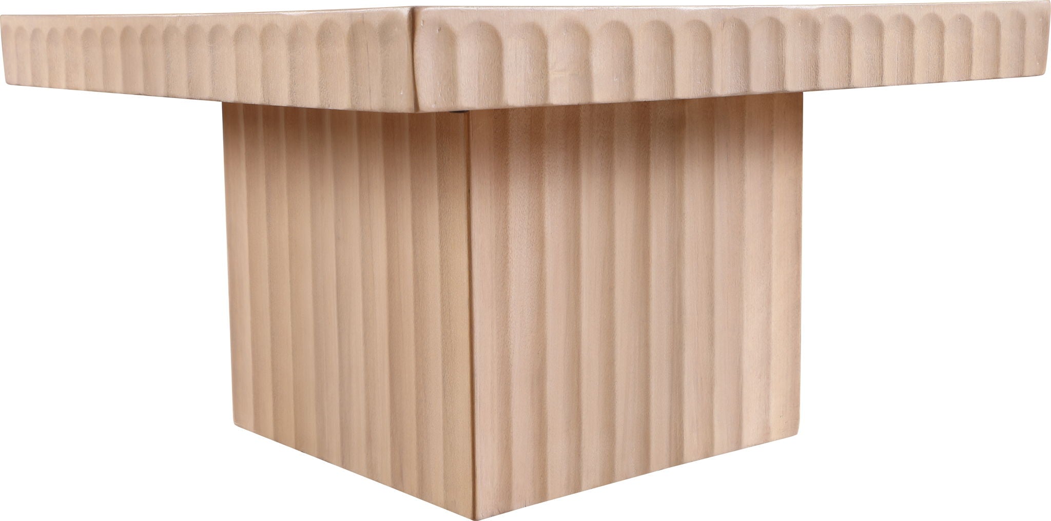 Spencer - 12" Oak Veneer Coffee Table - Urban Living Furniture (Los Angeles, CA)