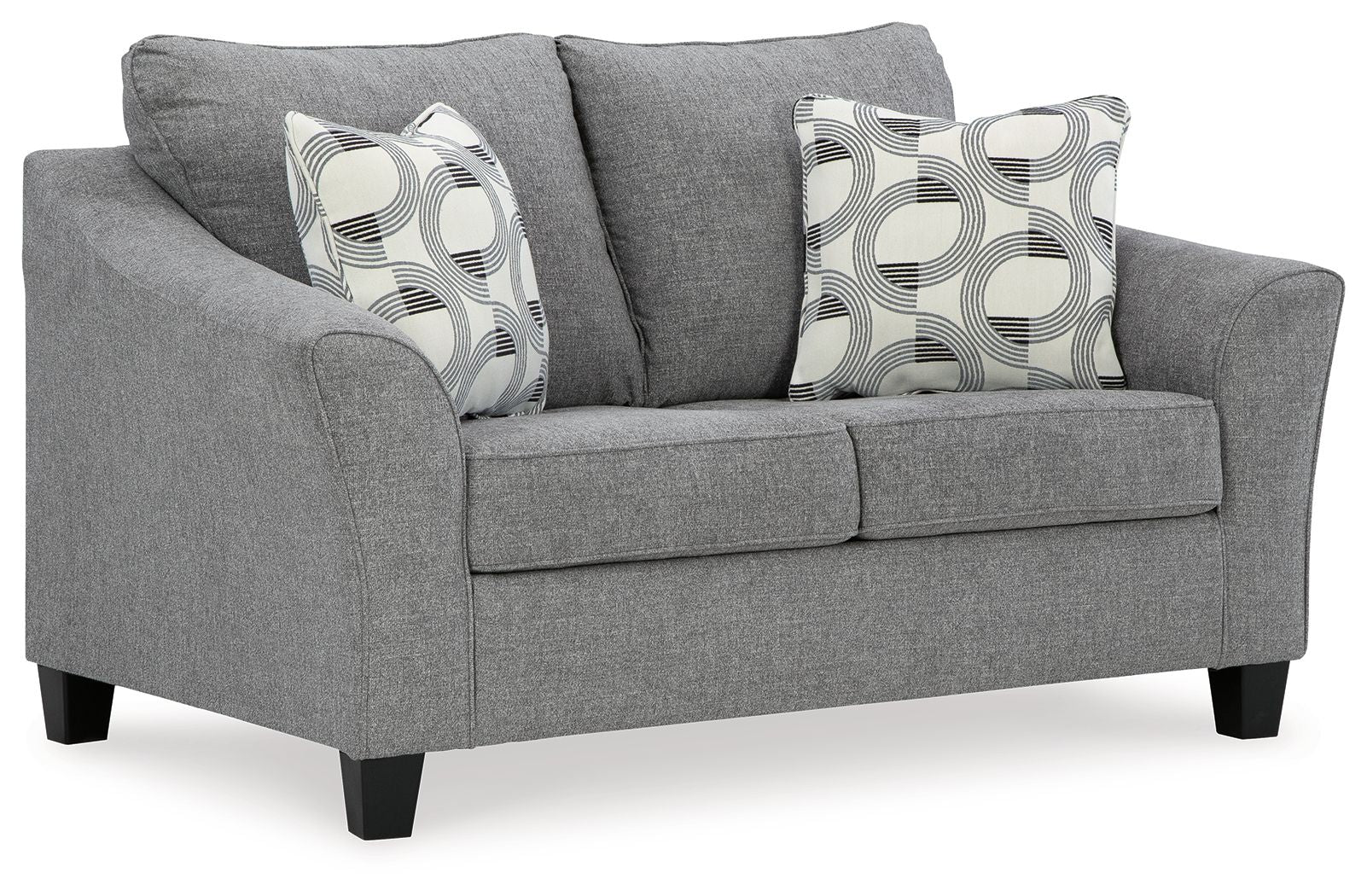 Mathonia - Smoke - Loveseat - Urban Living Furniture (Los Angeles, CA)