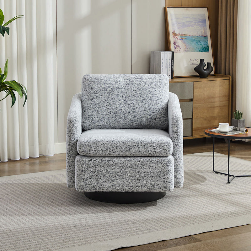 Swivel Accent Chair, 360 Degree For Living Room