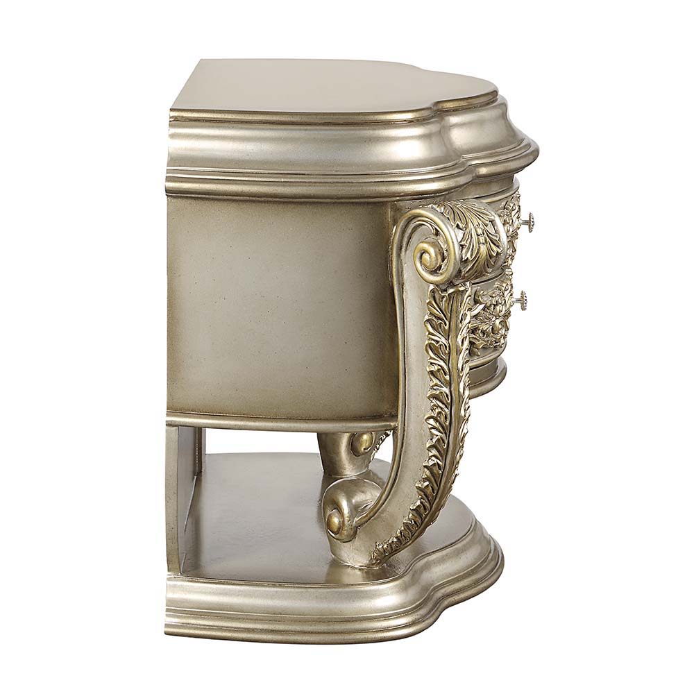 Danae - Nightstand - Champagne & Gold Finish - Urban Living Furniture (Los Angeles, CA)