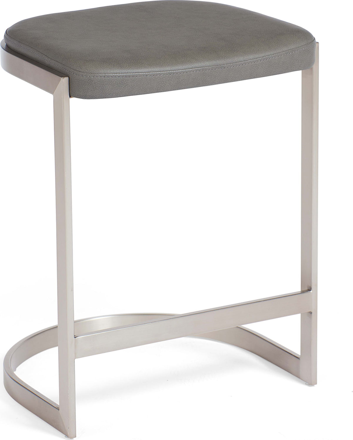 Oxford - Backless Counter Stool (Set of 2) - Davy's Gray