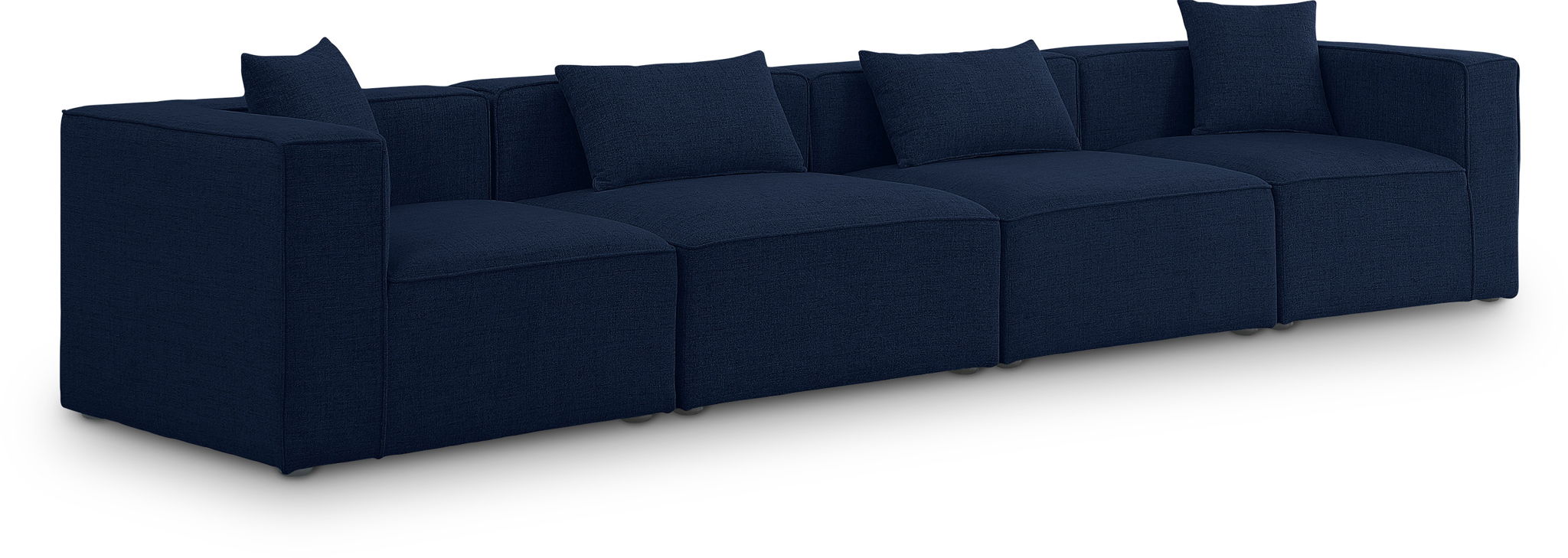 Cube - Linen Modular 4 Seat Sofa - Urban Living Furniture (Los Angeles, CA)