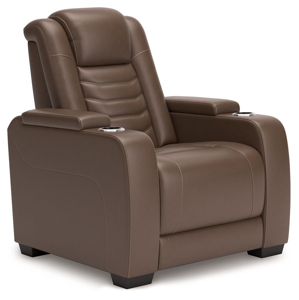 High Impact - Tobacco - Power Recliner / Adj Headrest - Urban Living Furniture (Los Angeles, CA)