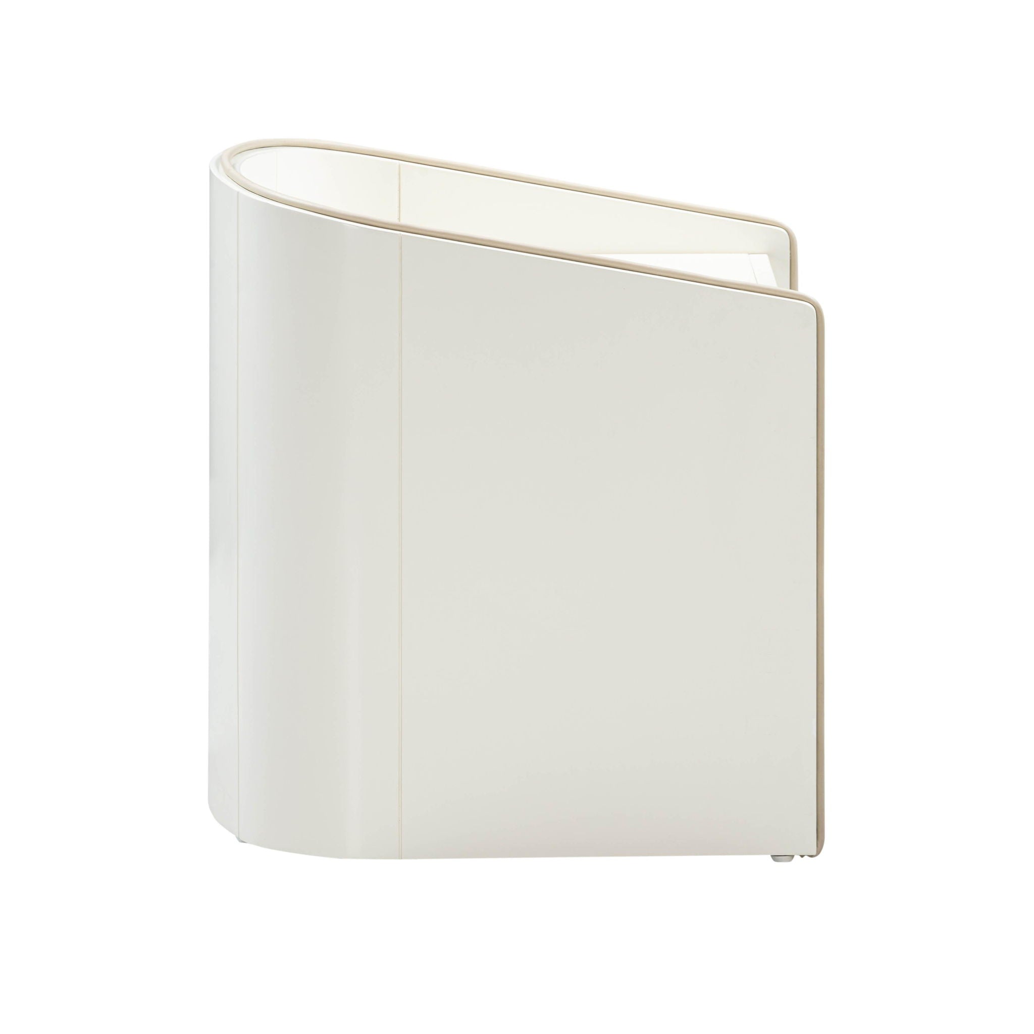 Collins - Lacquer Nightstand - Cream - Urban Living Furniture (Los Angeles, CA)