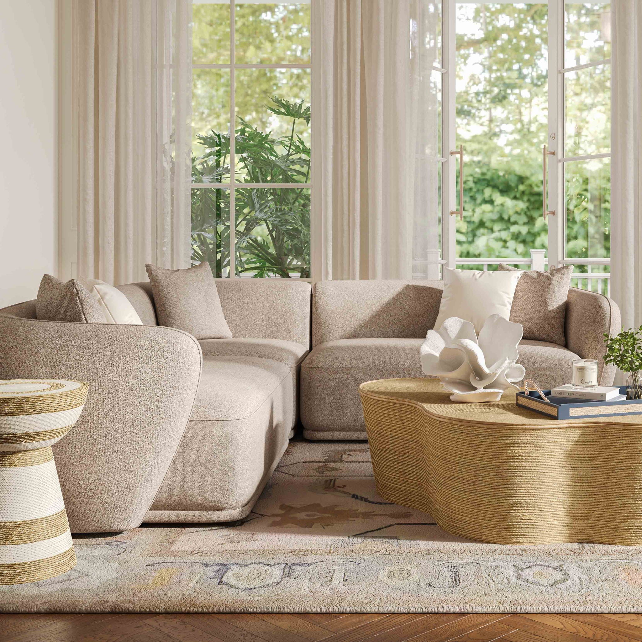 Sylvie - Chaise Sectional - Urban Living Furniture (Los Angeles, CA)