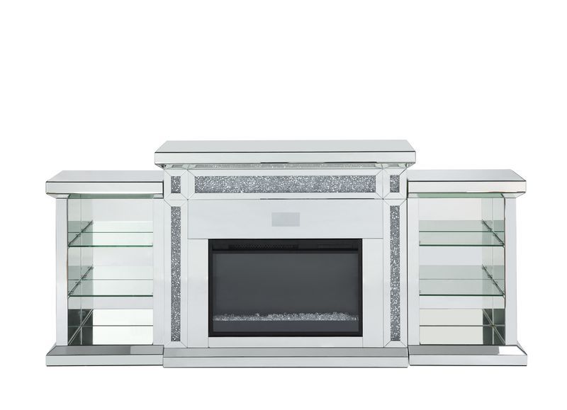 Noralie - Fireplace - Mirrored & Faux Diamonds - Urban Living Furniture (Los Angeles, CA)