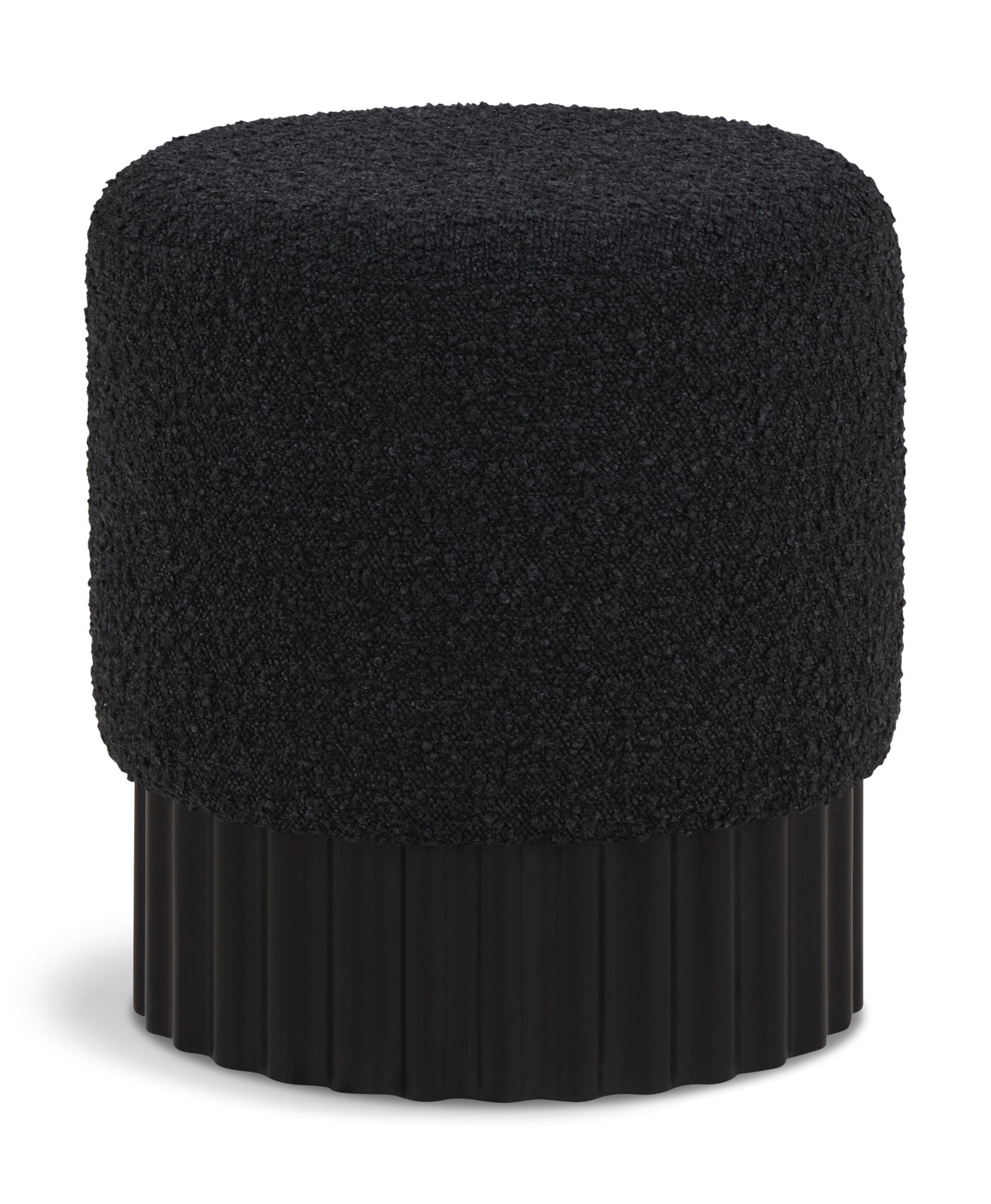Veranda - Ottoman / Stool With Black Base - Urban Living Furniture (Los Angeles, CA)
